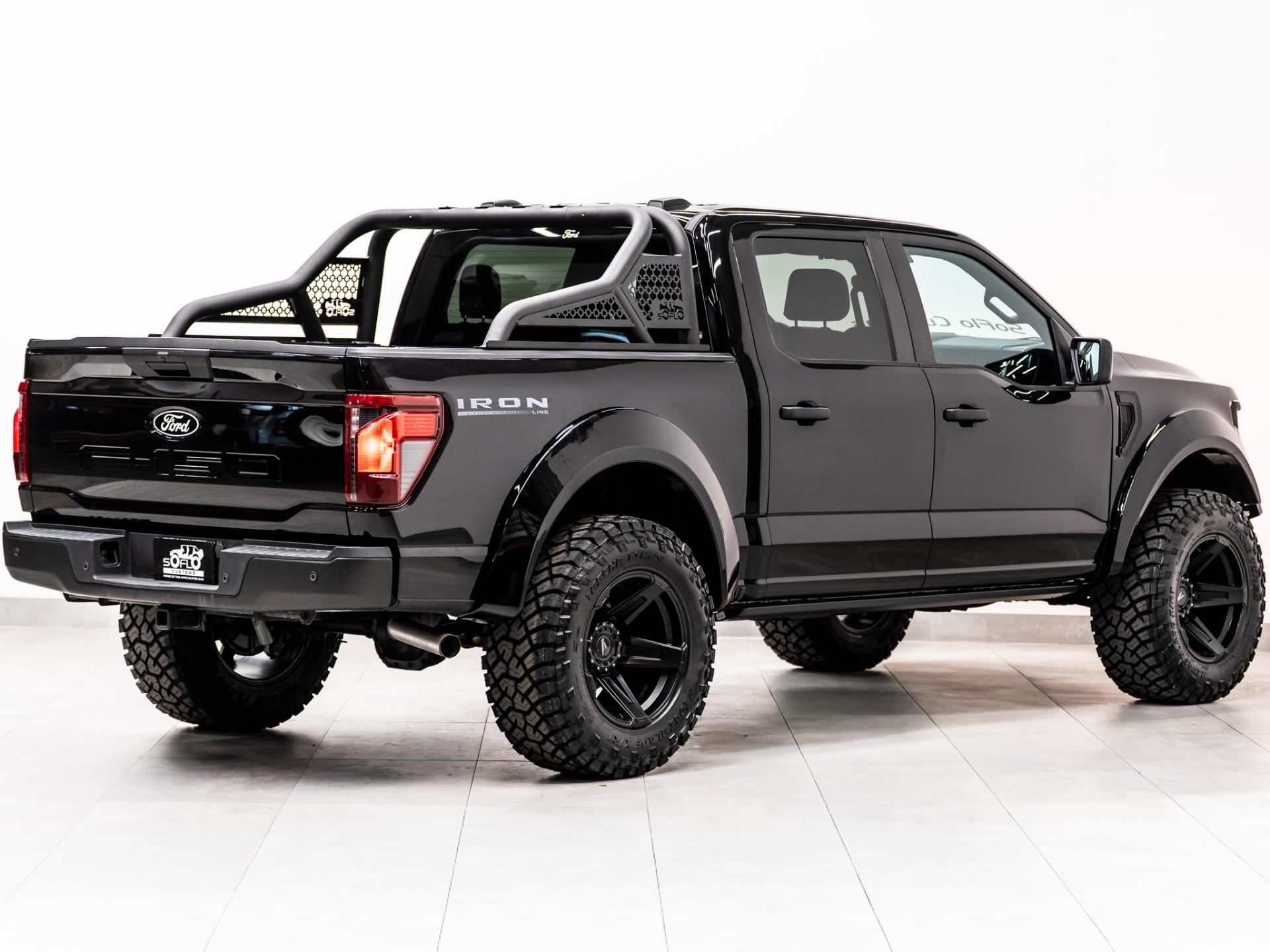 2024 FORD F-150 4X4 in Black, photo 9 of 57