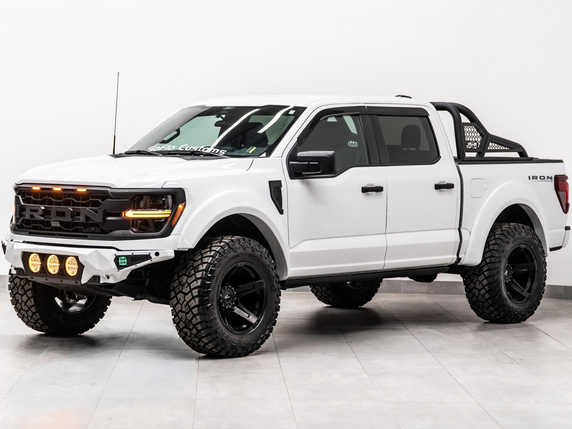 2024 FORD F-150 4X4 in Oxford White, photo 3 of 5