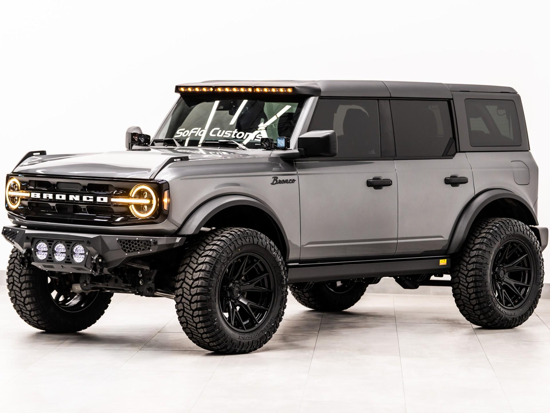 2024 FORD BRONCO 4X4 in Gray, photo 2 of 60