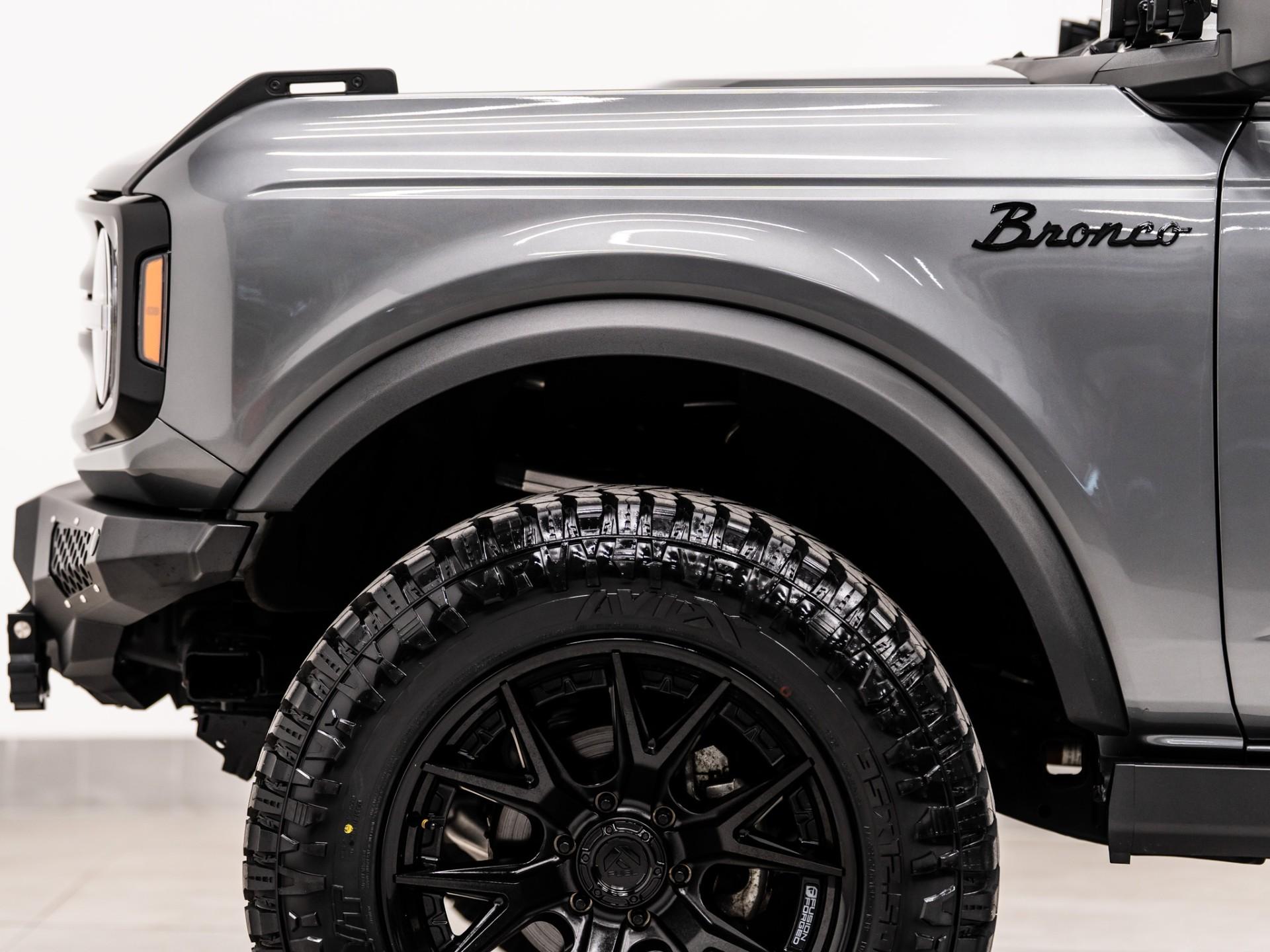 2024 FORD BRONCO 4X4 in Gray, photo 59 of 60