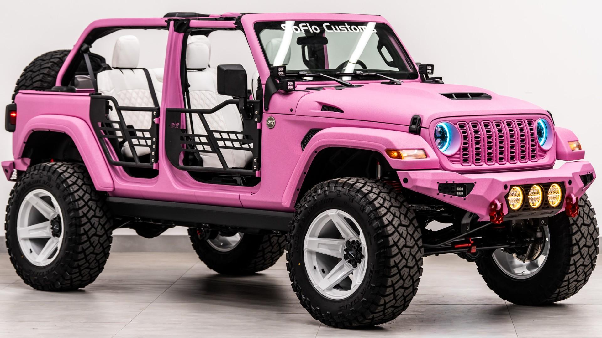 2026 JEEP WRANGLER 4X4 in Pink, photo 15 of 60