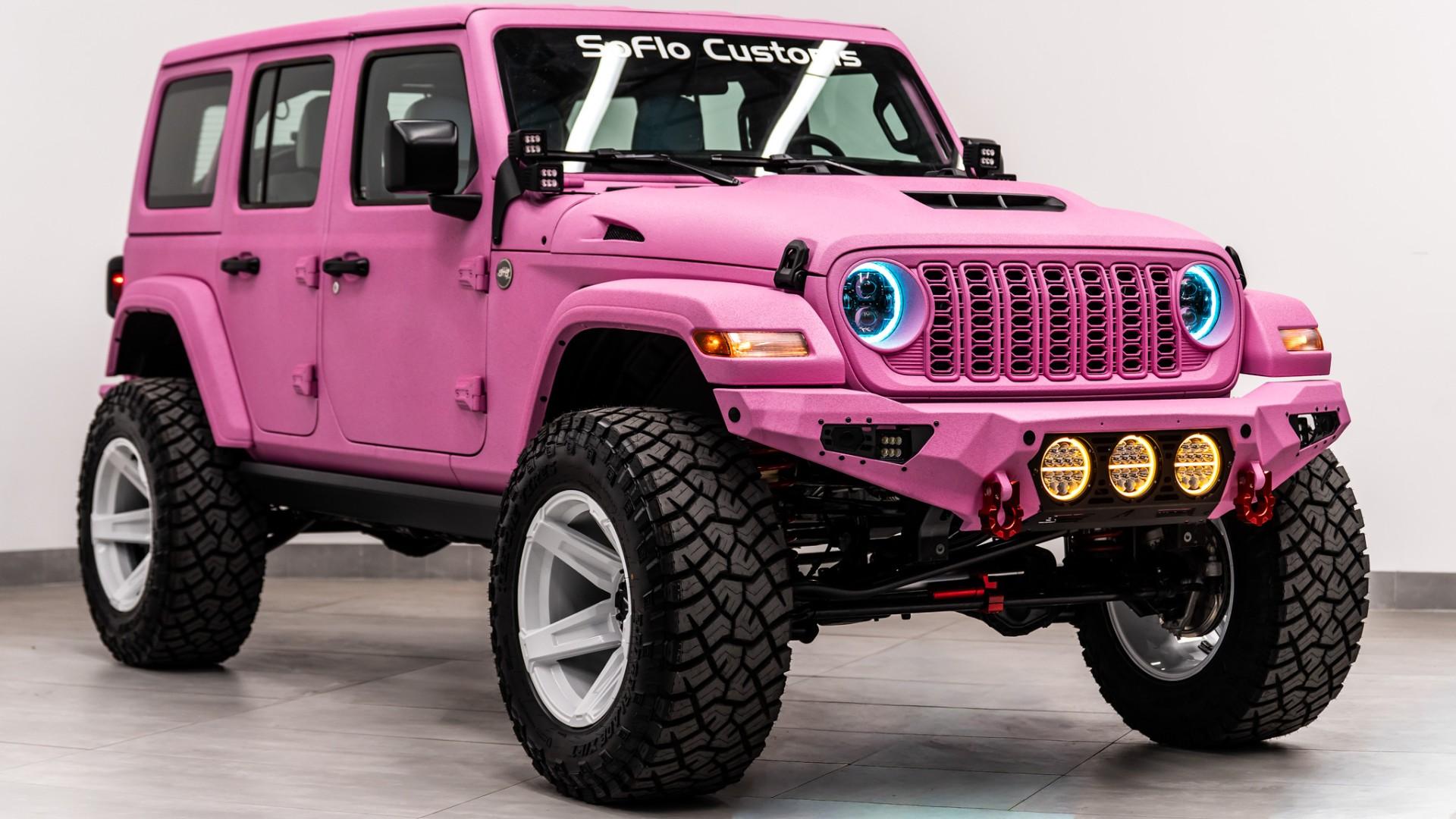 2026 JEEP WRANGLER 4X4 in Pink, photo 7 of 60