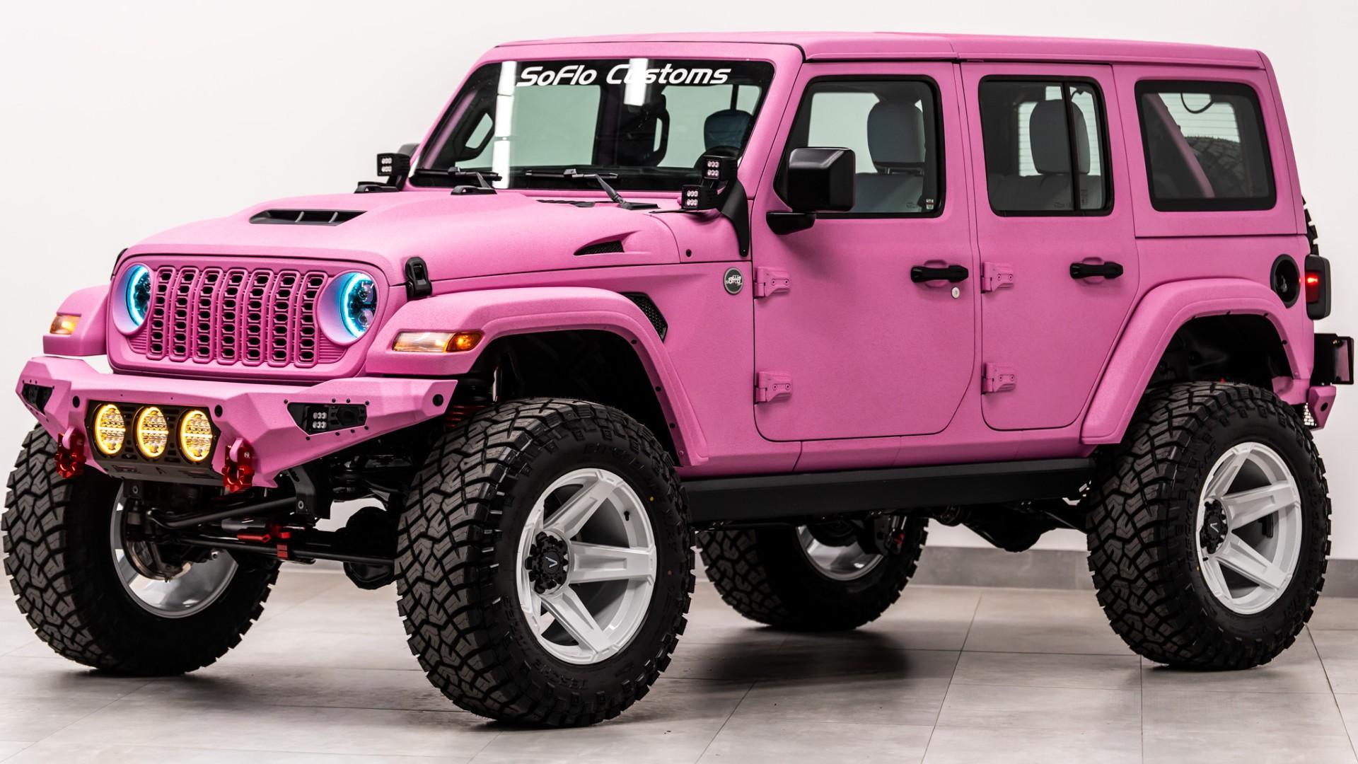 2026 JEEP WRANGLER 4X4 in Pink, photo 13 of 60