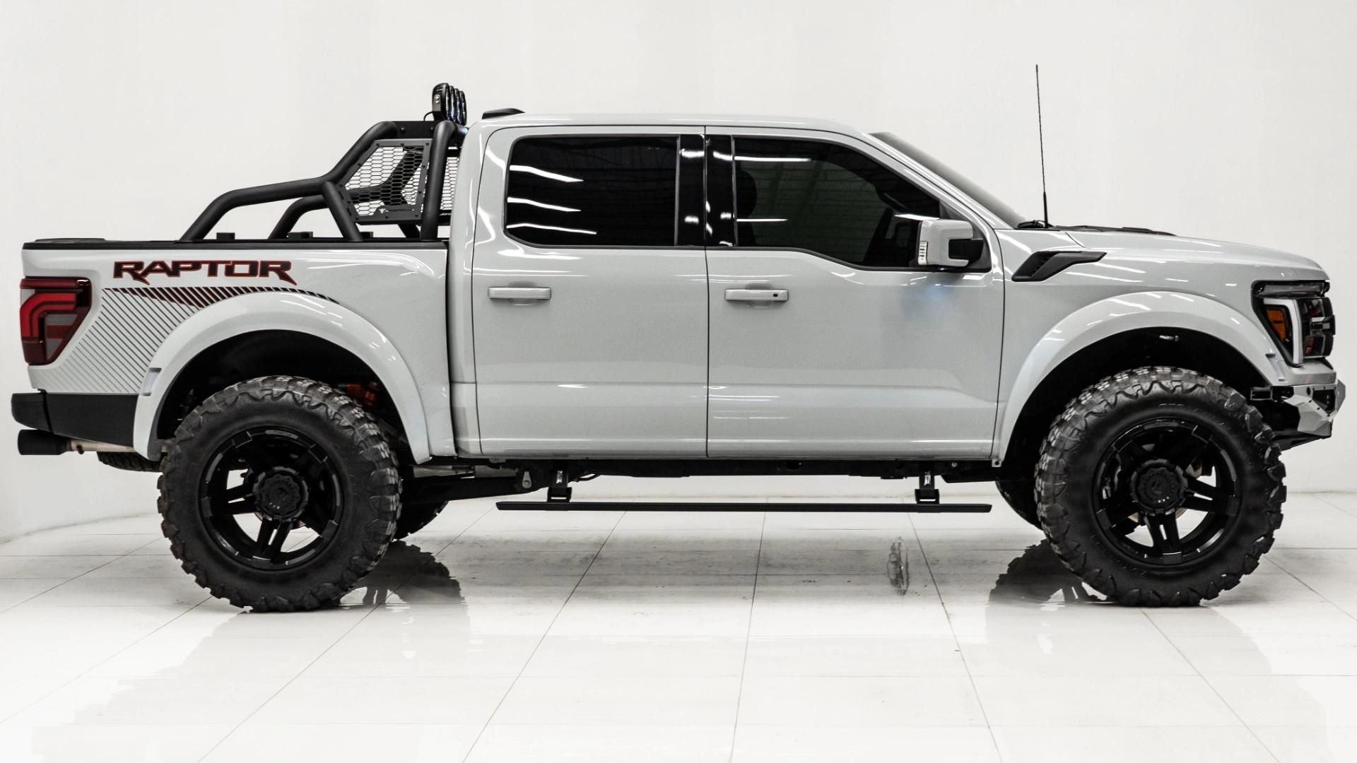 2024 FORD F-150 RAPTOR in Gray, photo 4 of 5
