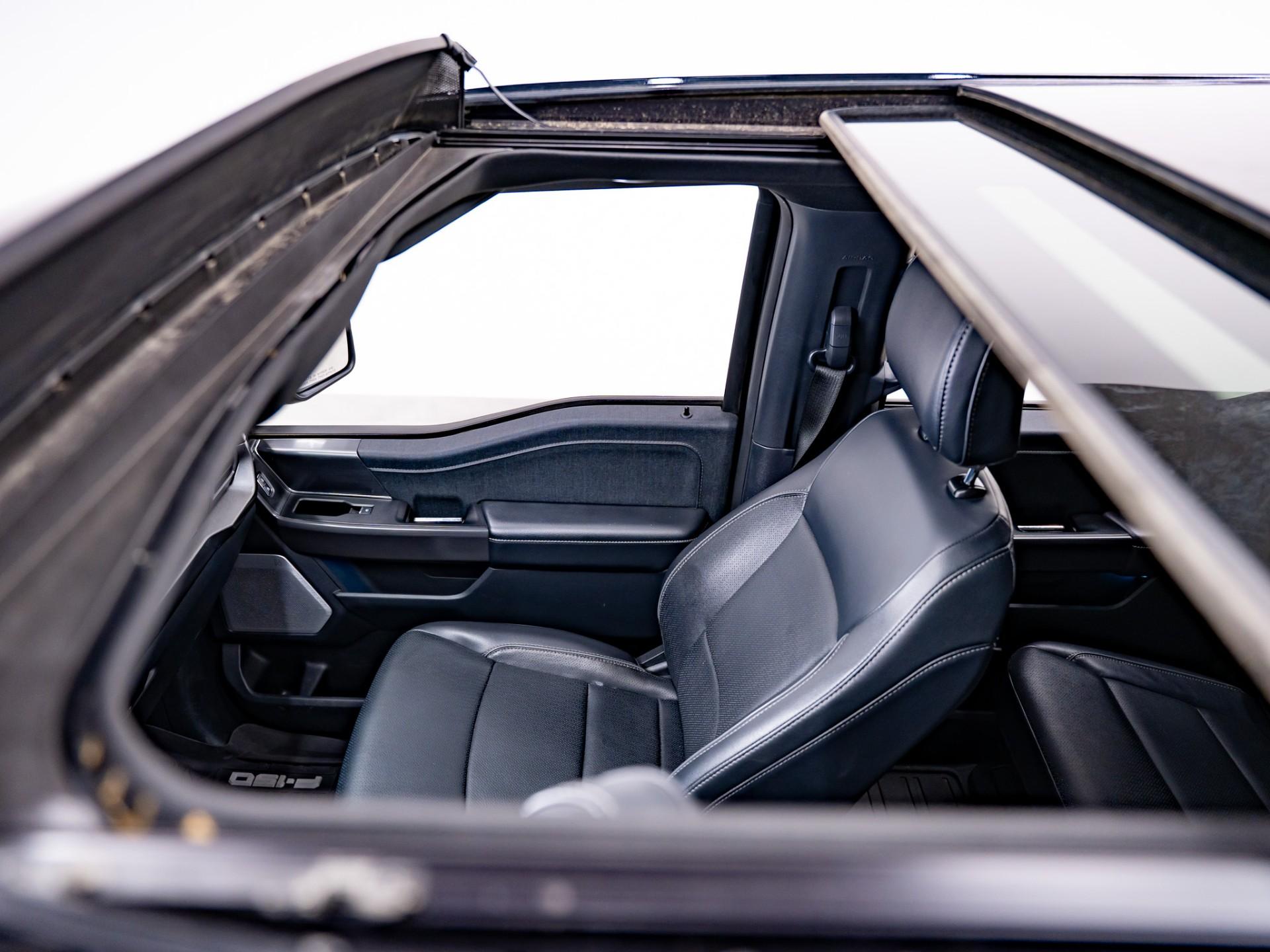 2024 FORD F-150 4X4 LARIAT in Agate Black Metallic, photo 16 of 60
