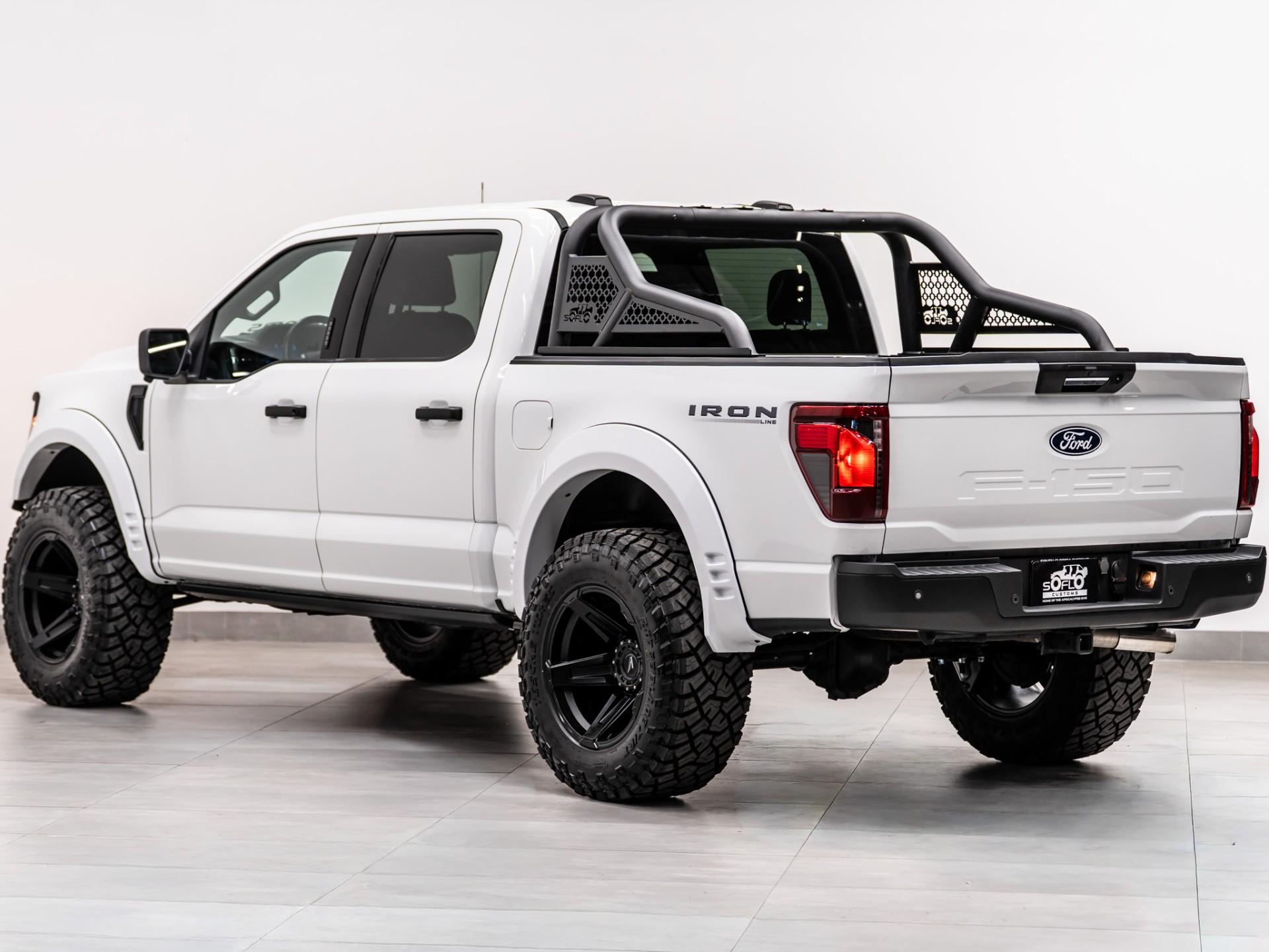 2024 FORD F-150 4X4 in Oxford White, photo 9 of 46