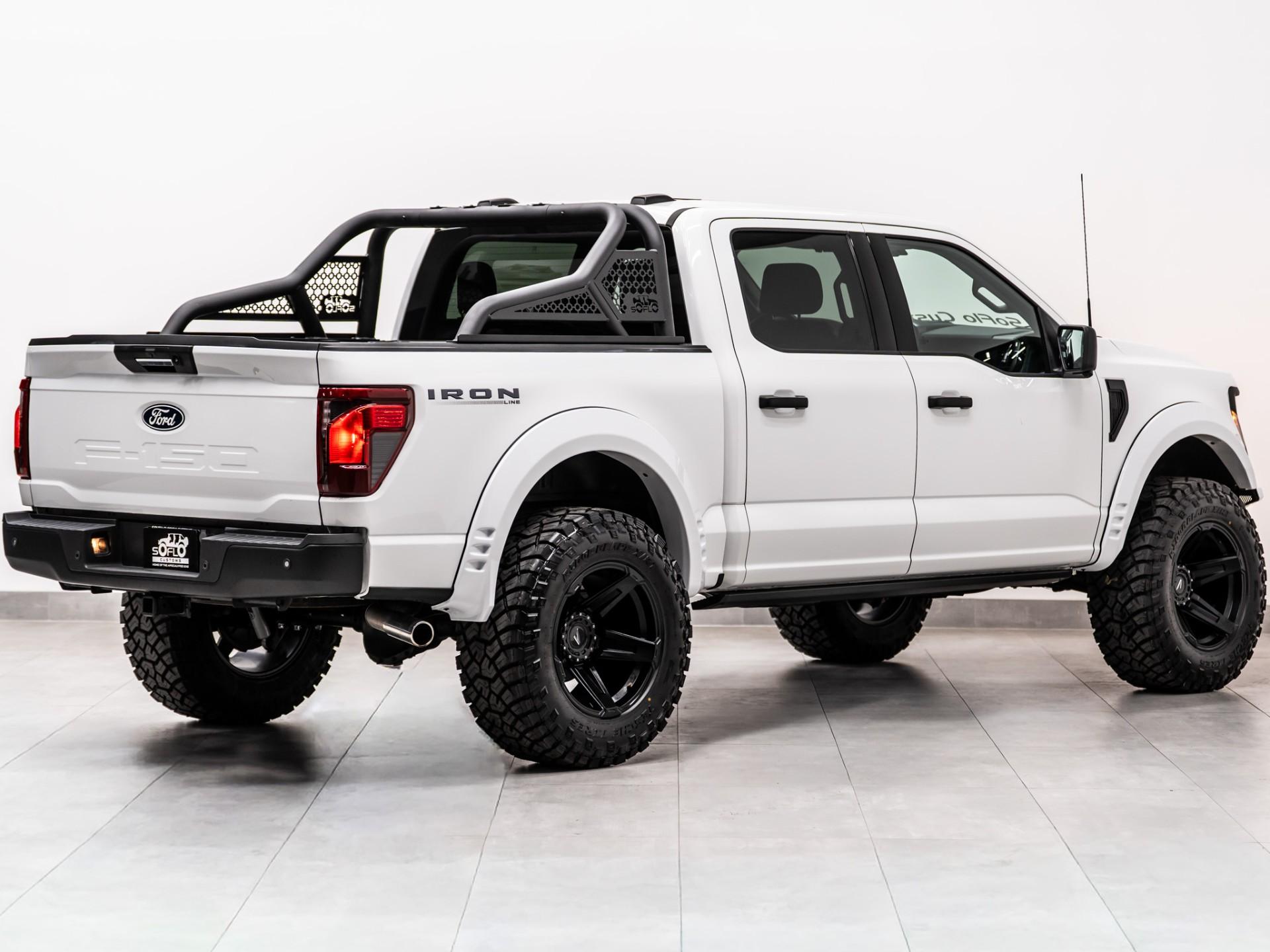 2024 FORD F-150 4X4 in Oxford White, photo 6 of 46