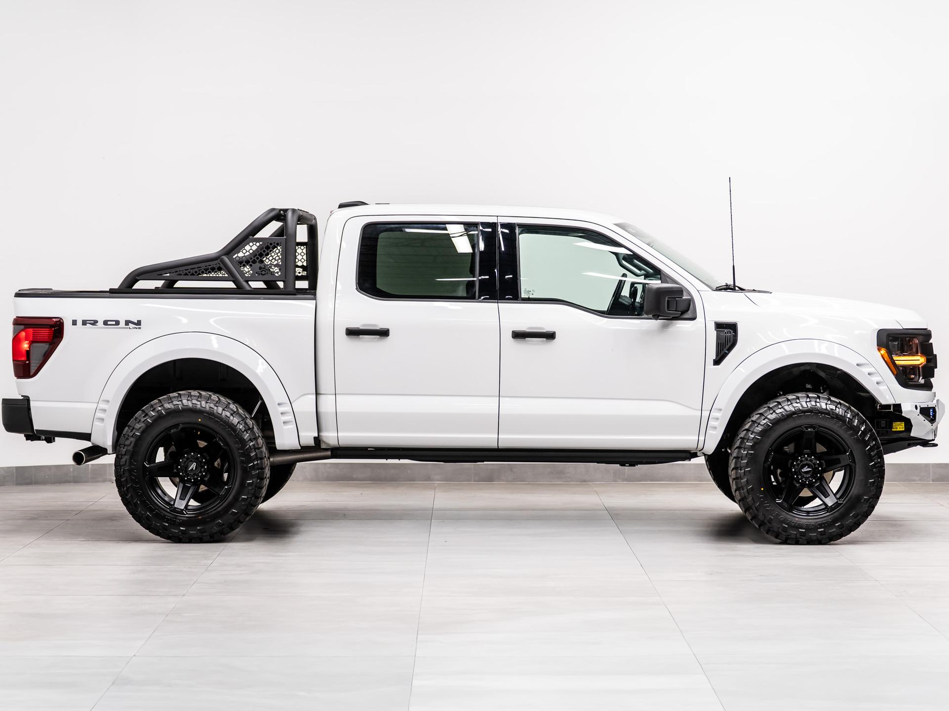 2024 FORD F-150 4X4 in Oxford White, photo 5 of 46