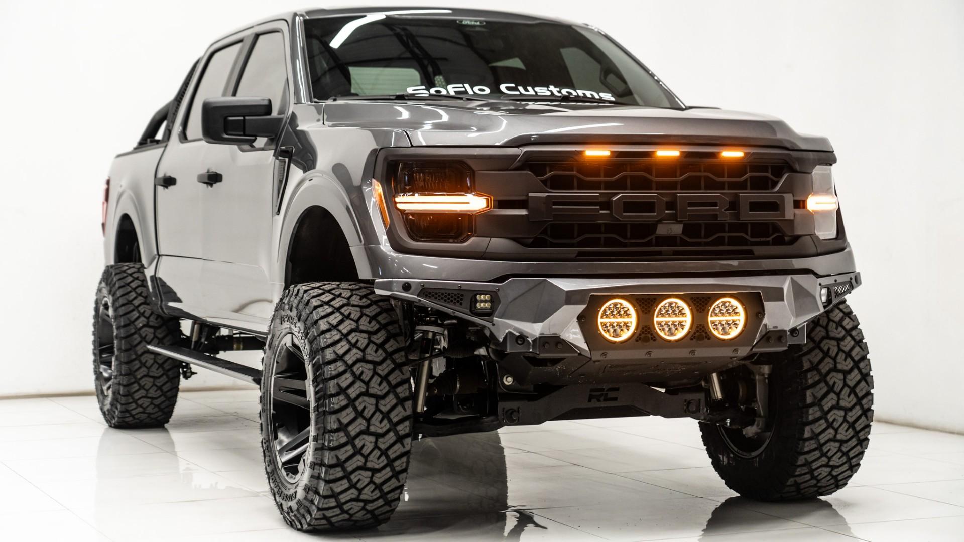 2025 FORD F-150 in Carbonized Gray Metallic, photo 3 of 5