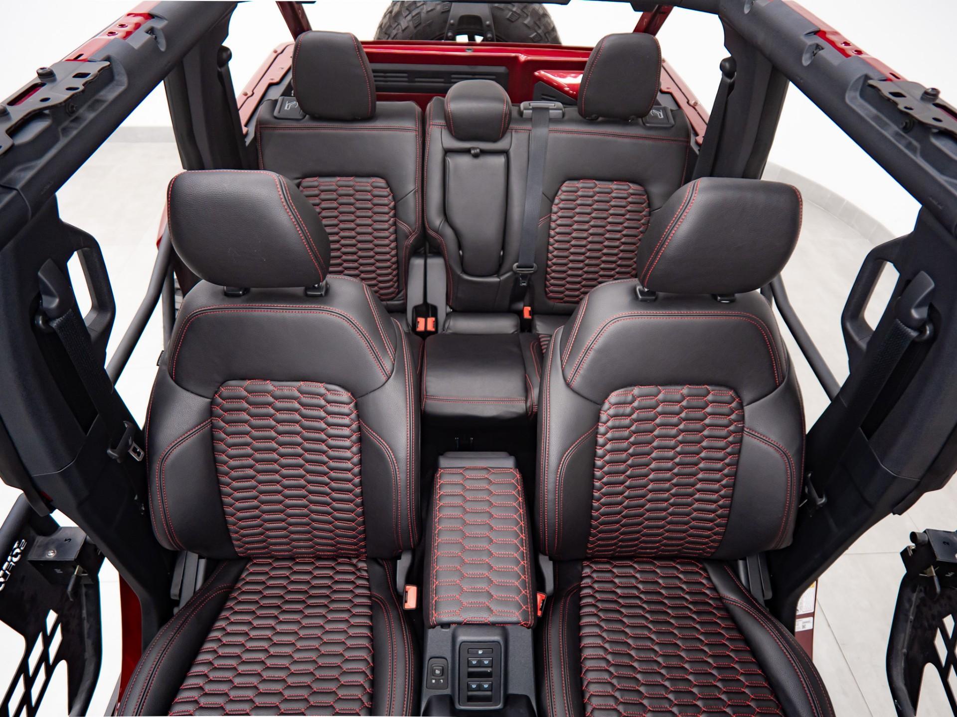 2026 FORD BRONCO 4X4 in Ruby Red Metallic Tinted Clearcoat, photo 49 of 56