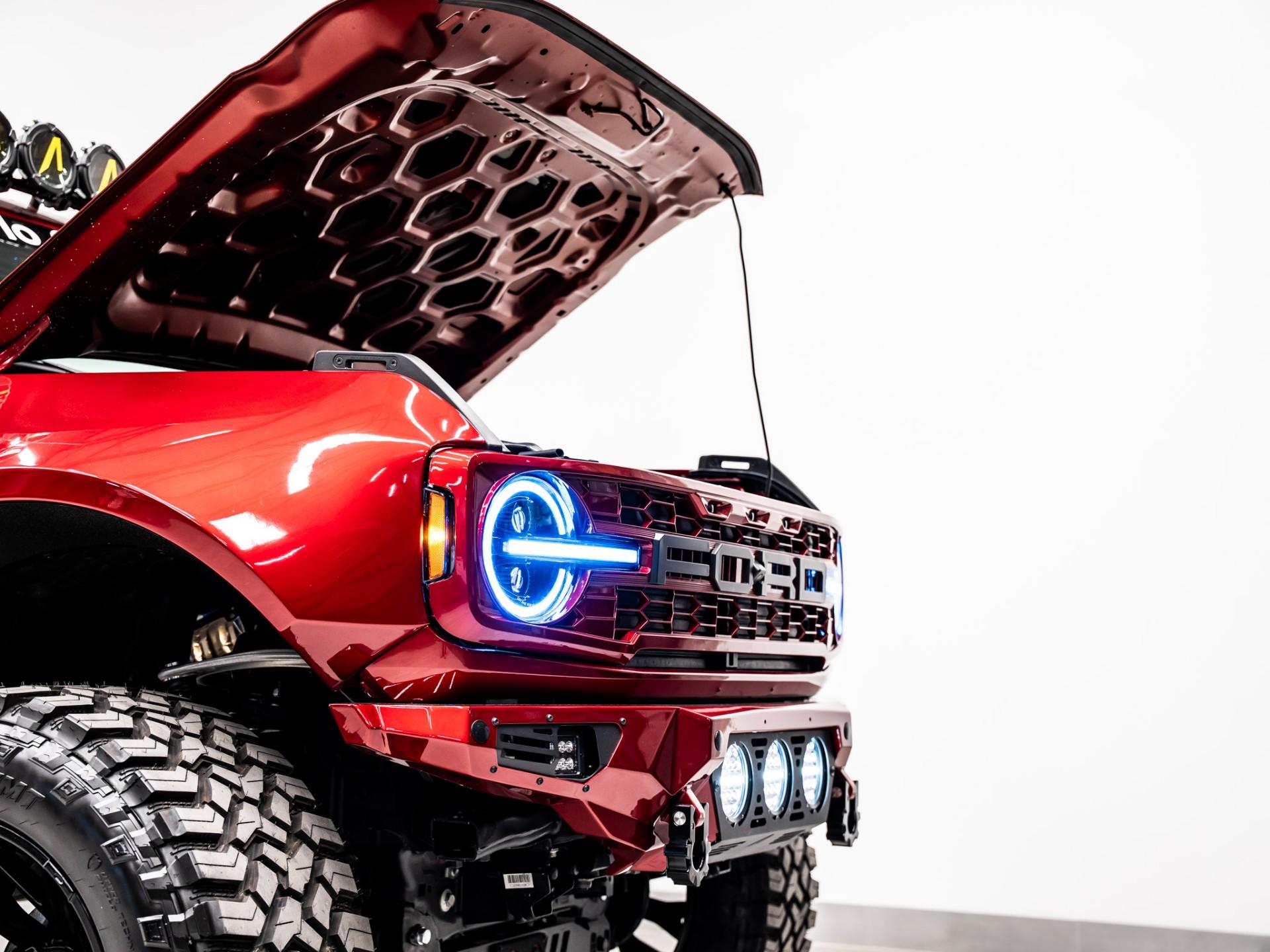 2026 FORD BRONCO 4X4 in Ruby Red Metallic Tinted Clearcoat, photo 28 of 56