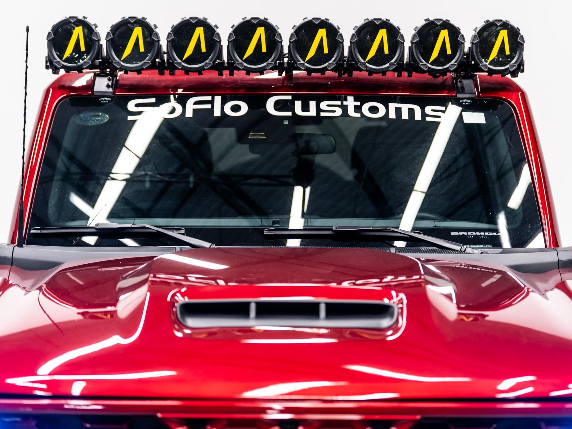 2026 FORD BRONCO 4X4 in Ruby Red Metallic Tinted Clearcoat, photo 24 of 56