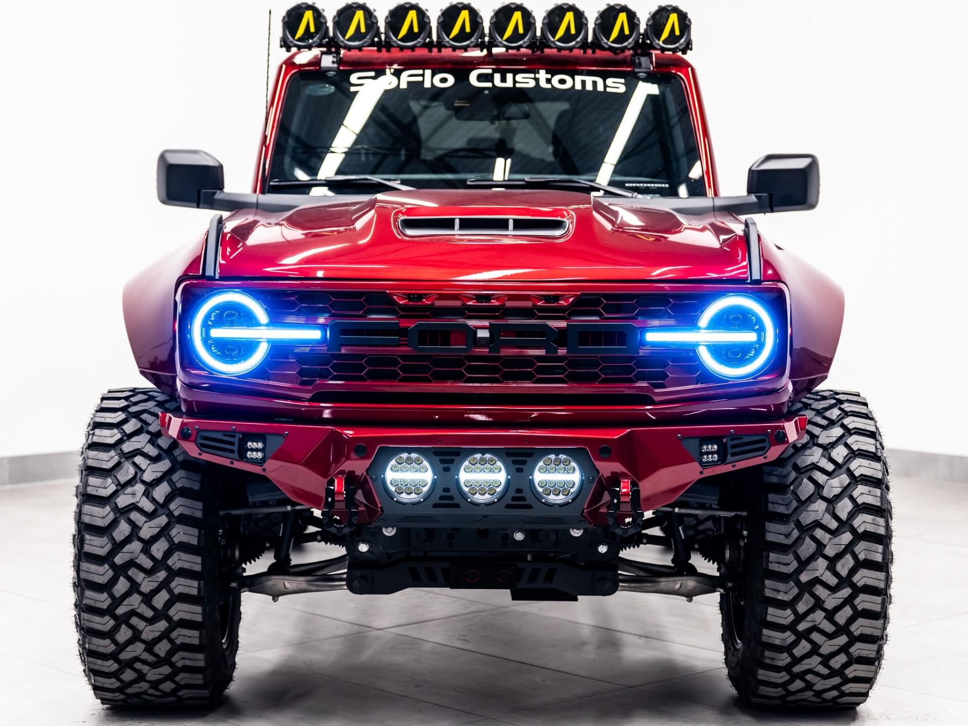 2026 FORD BRONCO 4X4 in Ruby Red Metallic Tinted Clearcoat, photo 3 of 56