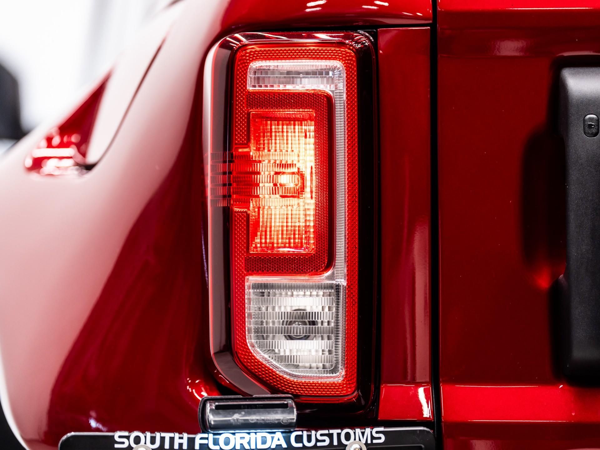 2026 FORD BRONCO 4X4 in Ruby Red Metallic Tinted Clearcoat, photo 11 of 56