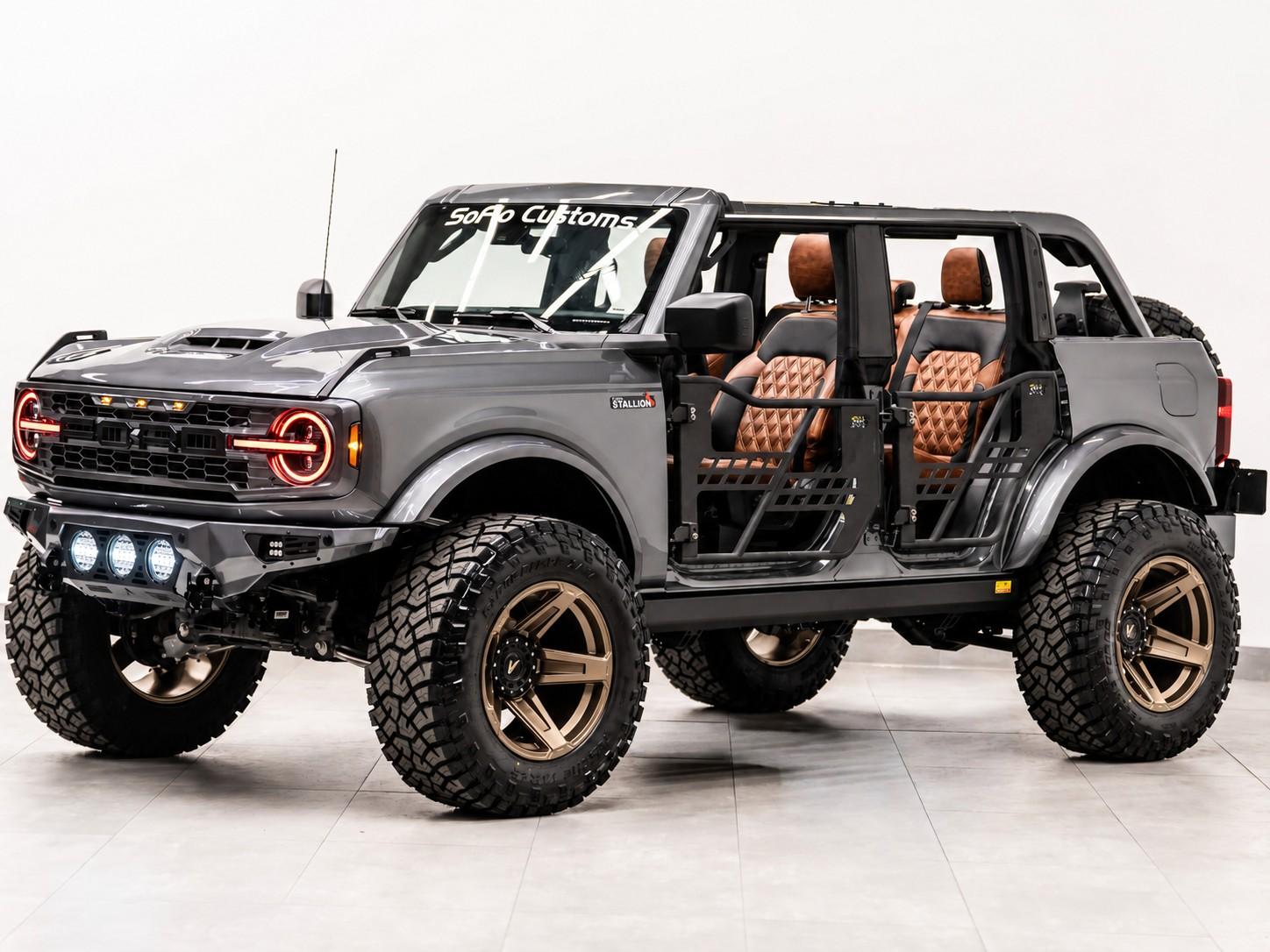 2026 FORD BRONCO 4X4 in Carbonized Gray Metallic, photo 14 of 57
