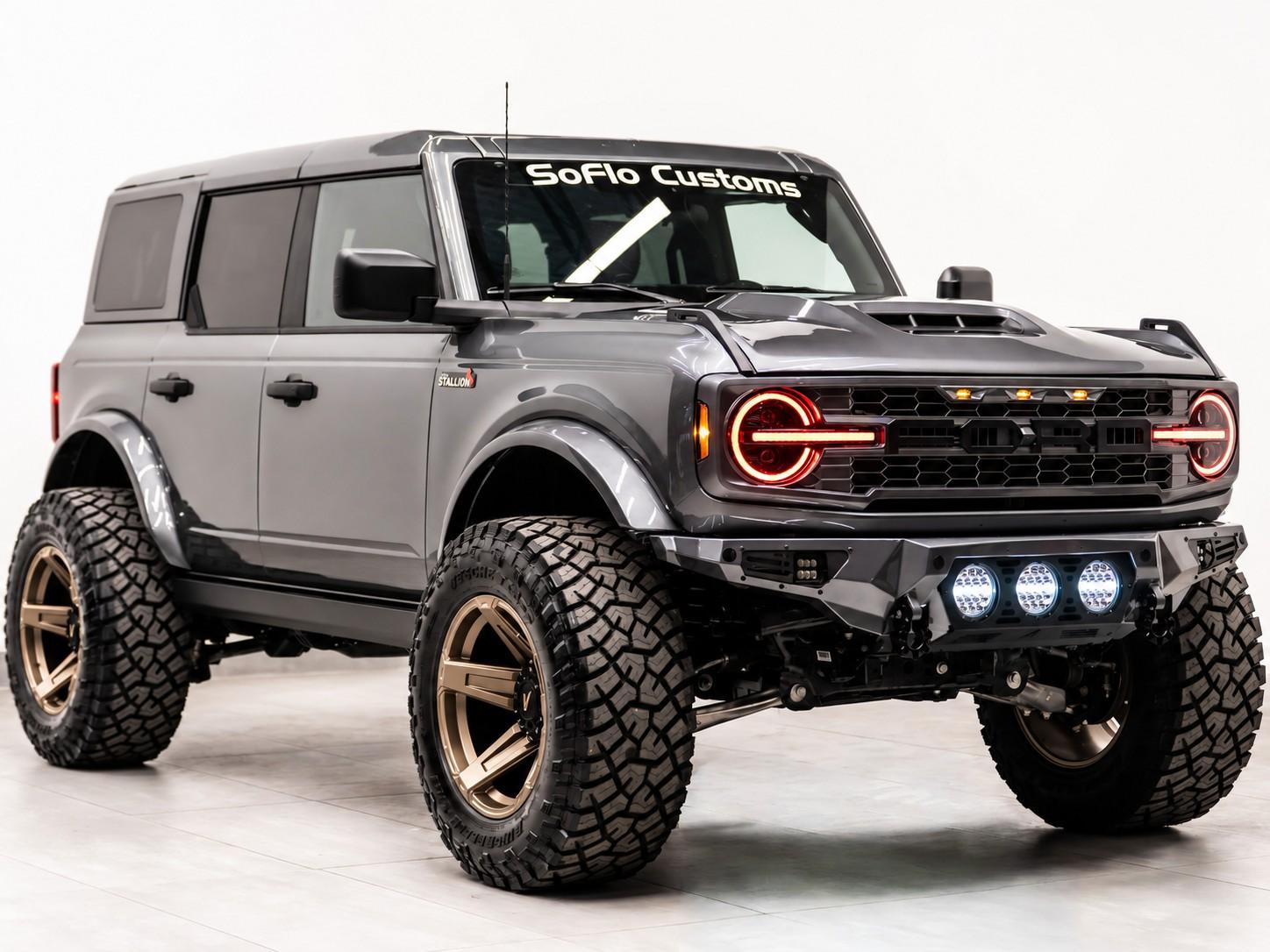 2026 FORD BRONCO 4X4 in Carbonized Gray Metallic, photo 7 of 57