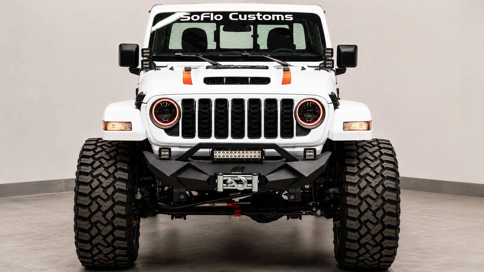 2026 JEEP WRANGLER 4X4 in Bright White Clearcoat, photo 4 of 5
