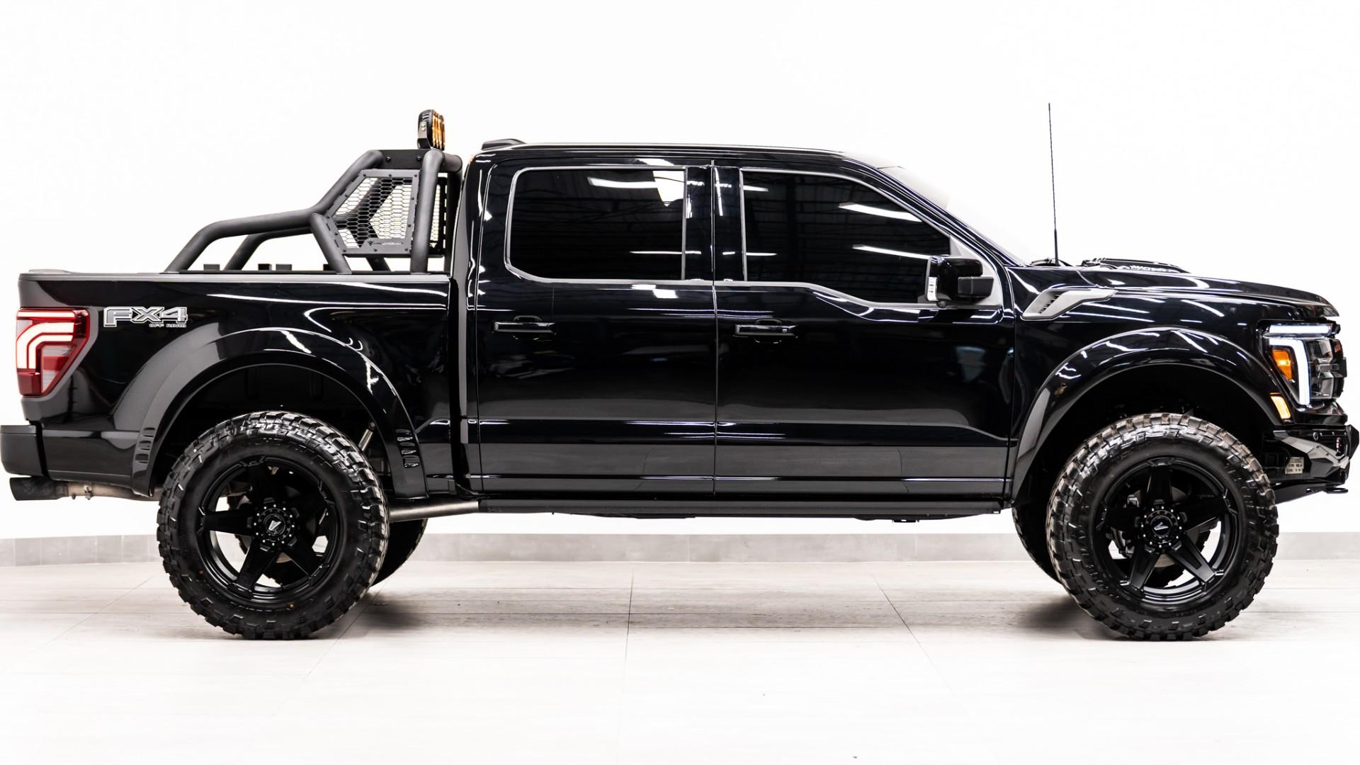 2025 FORD F-150 LARIAT in Agate Black Metallic, photo 4 of 57