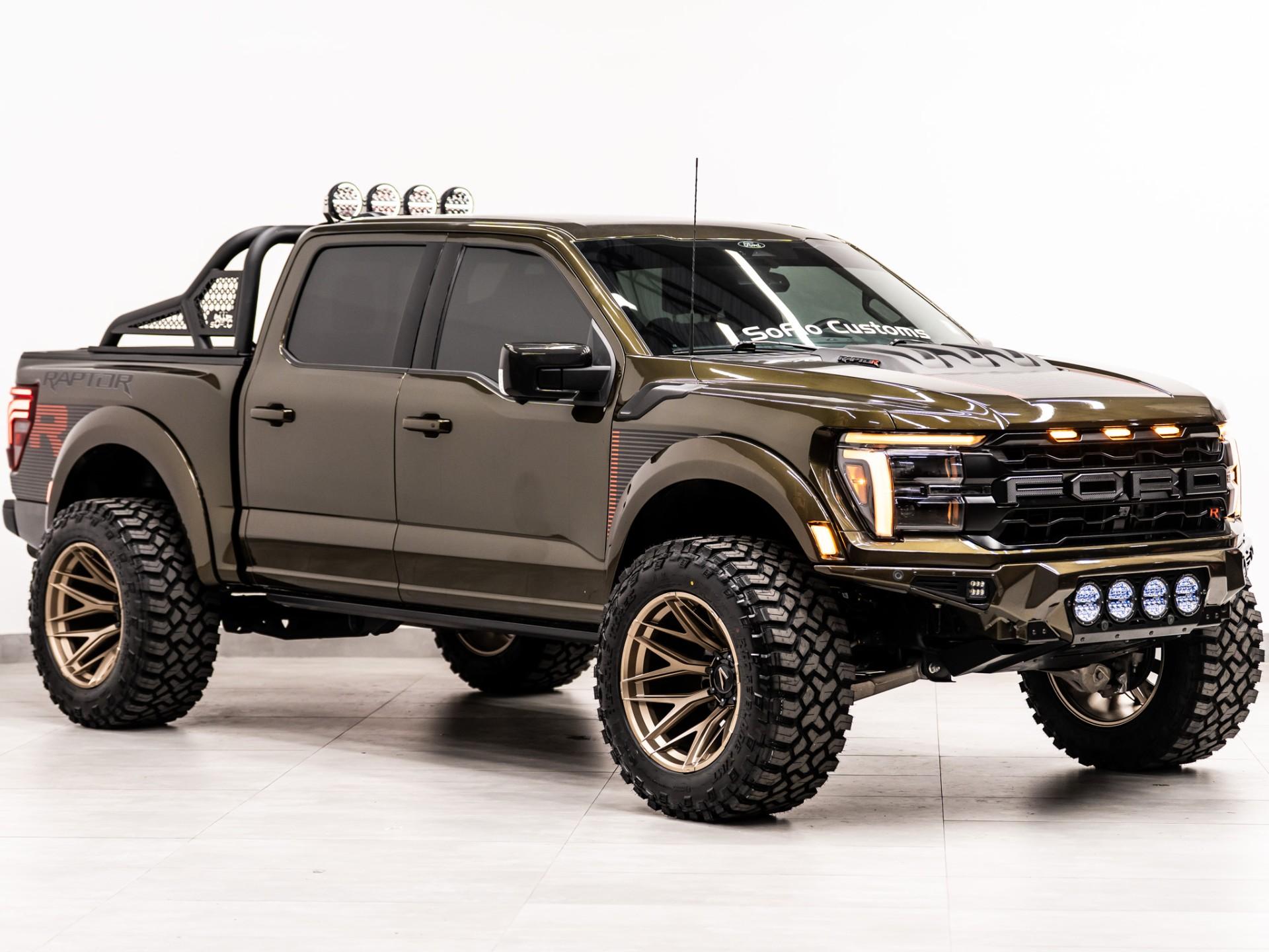 2025 FORD F-150 RAPTOR R in Shelter Green, photo 4 of 5