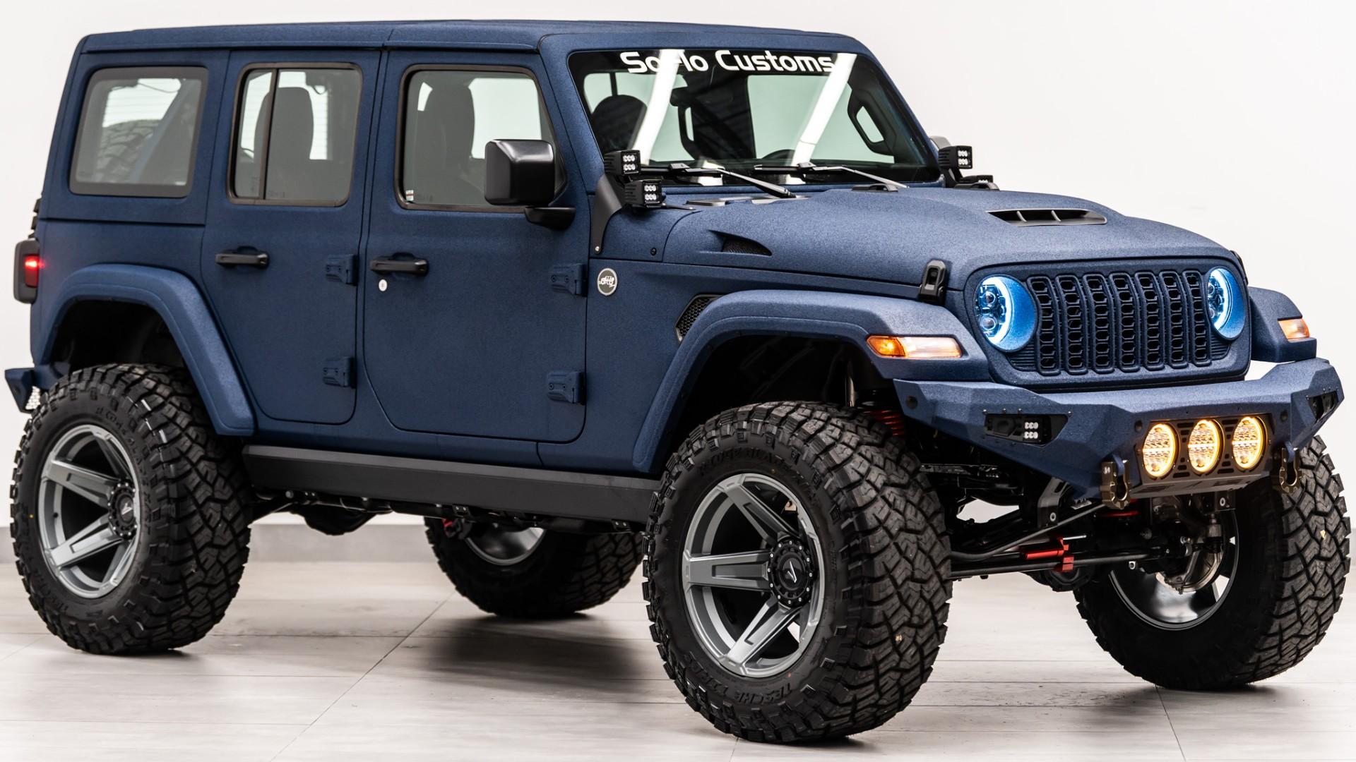 2026 JEEP WRANGLER 4X4 in Blue, photo 7 of 51