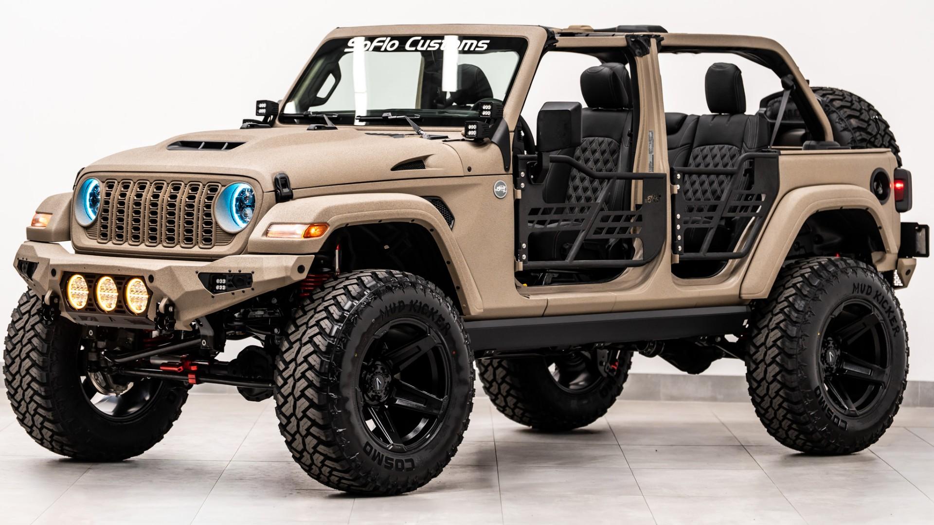 2026 JEEP WRANGLER 4X4 in Tan, photo 2 of 59