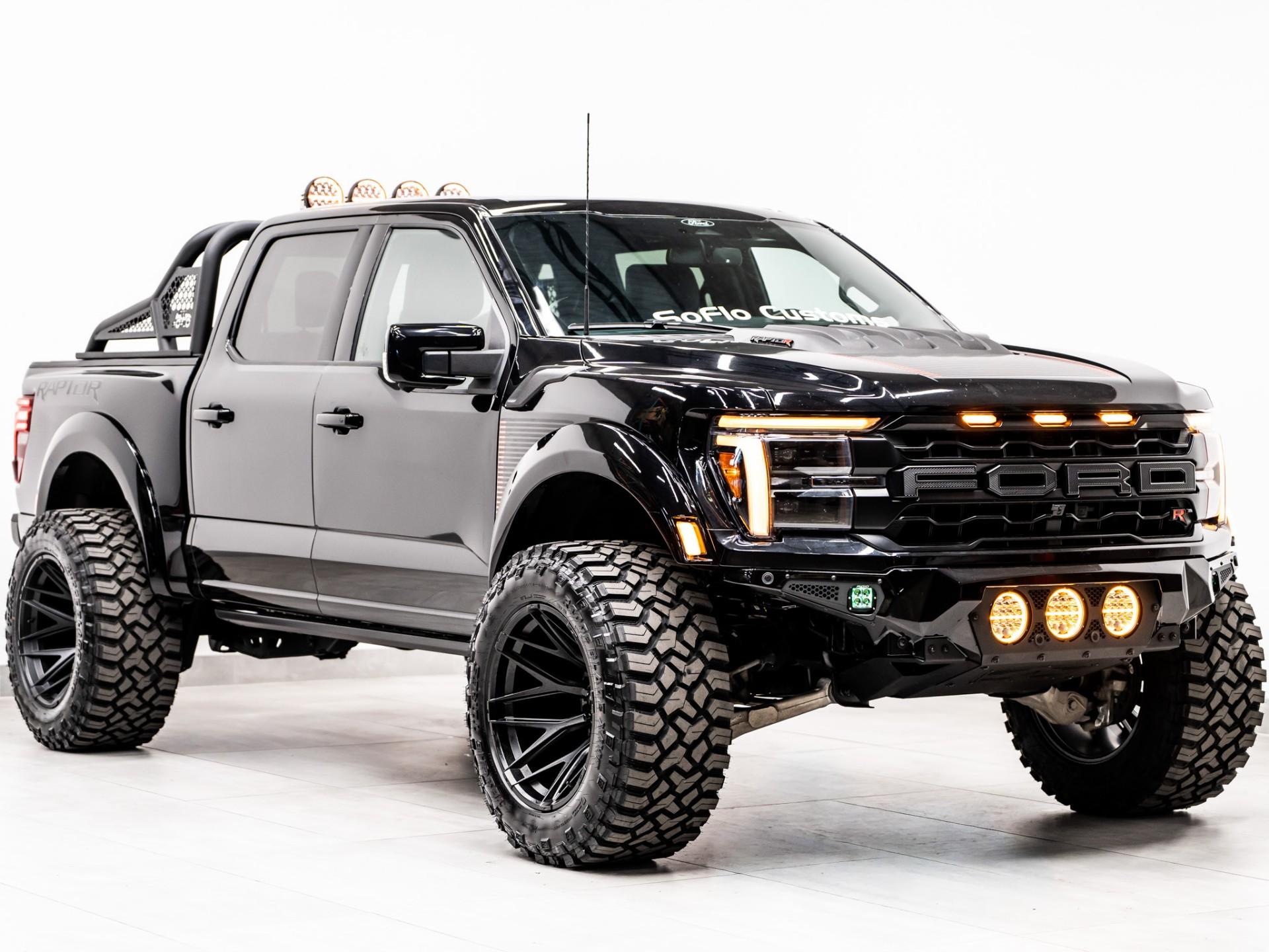 2025 FORD F-150 RAPTOR R in Agate Black Metallic, photo 3 of 55