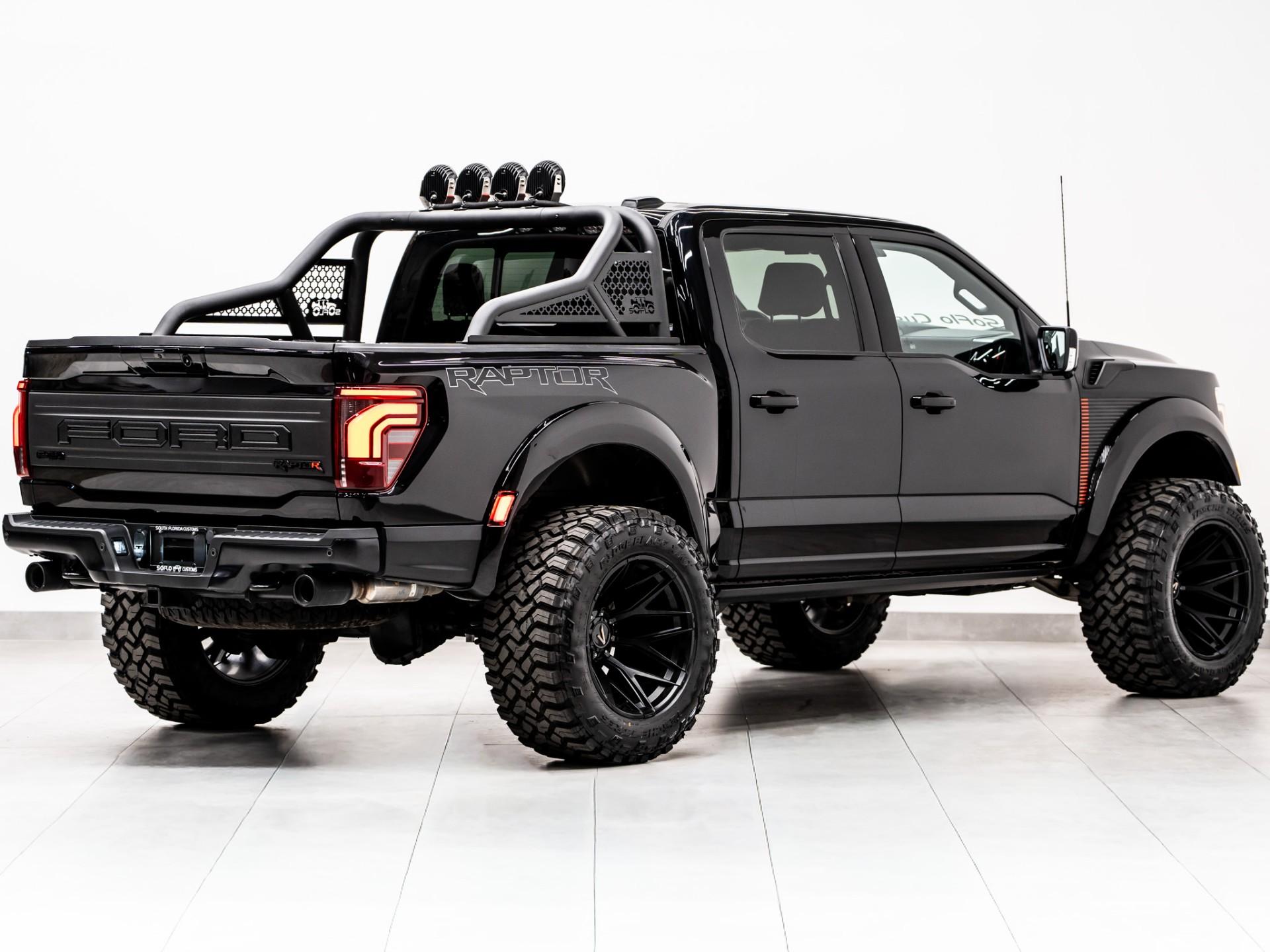2025 FORD F-150 RAPTOR R in Agate Black Metallic, photo 9 of 55