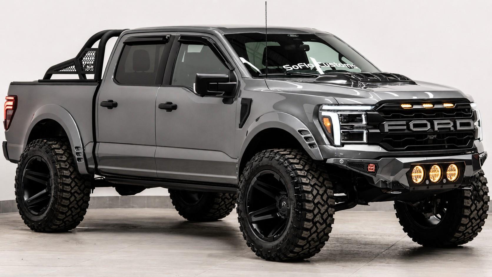 2024 FORD F-150 4X4 LARIAT in Carbonized Gray Metallic, photo 3 of 5