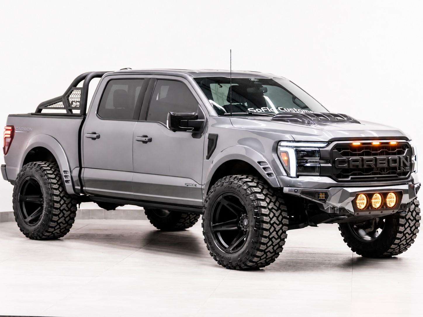 2025 FORD F-150 4X4 LARIAT in Carbonized Gray Metallic, photo 6 of 50