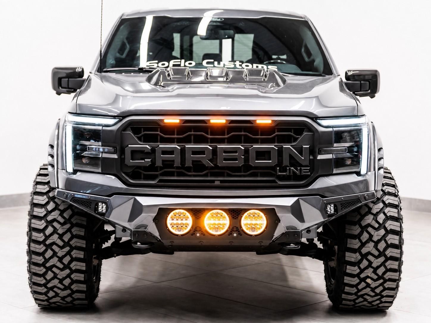 2025 FORD F-150 4X4 LARIAT in Carbonized Gray Metallic, photo 2 of 5