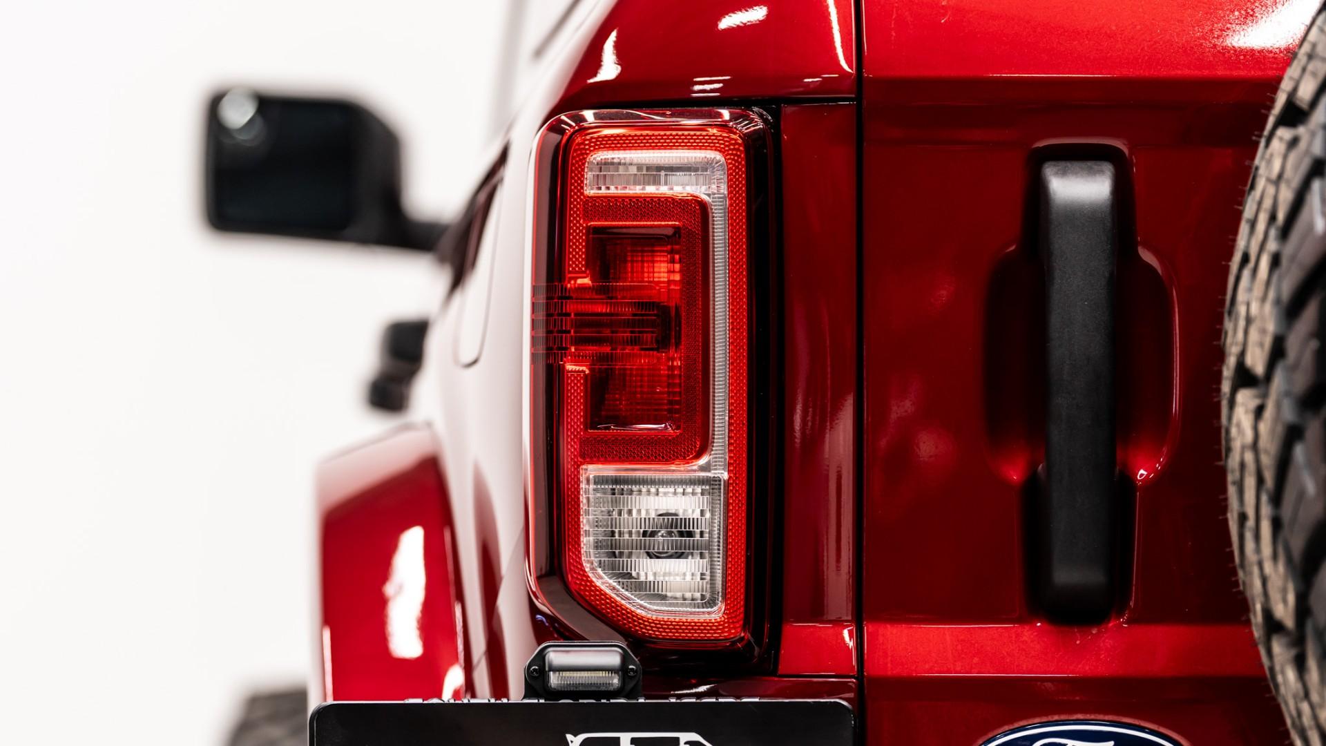 2026 FORD BRONCO 4X4 in Ruby Red Metallic Tinted Clearcoat, photo 11 of 58
