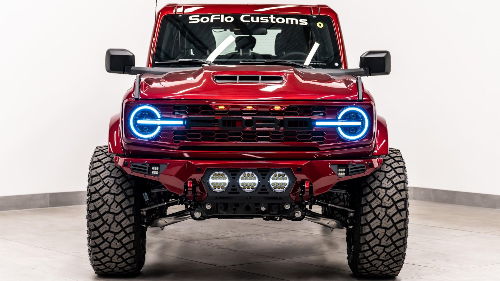 2026 FORD BRONCO 4X4 in Ruby Red Metallic Tinted Clearcoat, photo 3 of 58