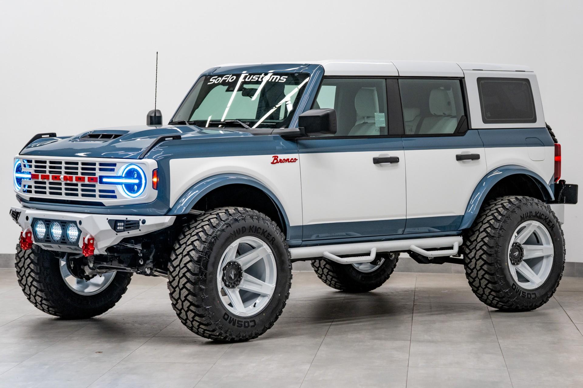 2026 FORD BRONCO 4X4 in Azure Gray Metallic Tri-coat, photo 13 of 41