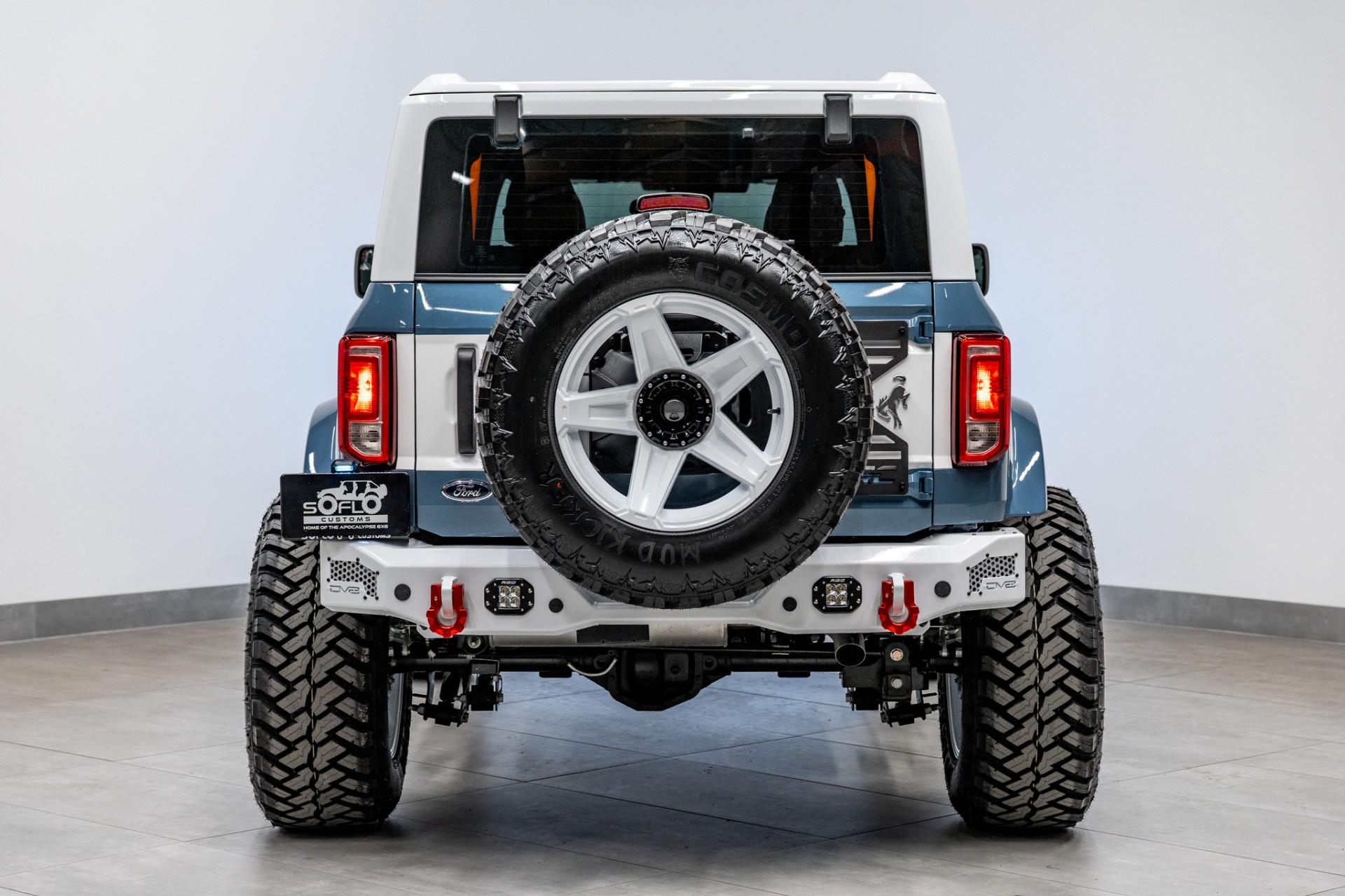 2026 FORD BRONCO 4X4 in Azure Gray Metallic Tri-coat, photo 8 of 41