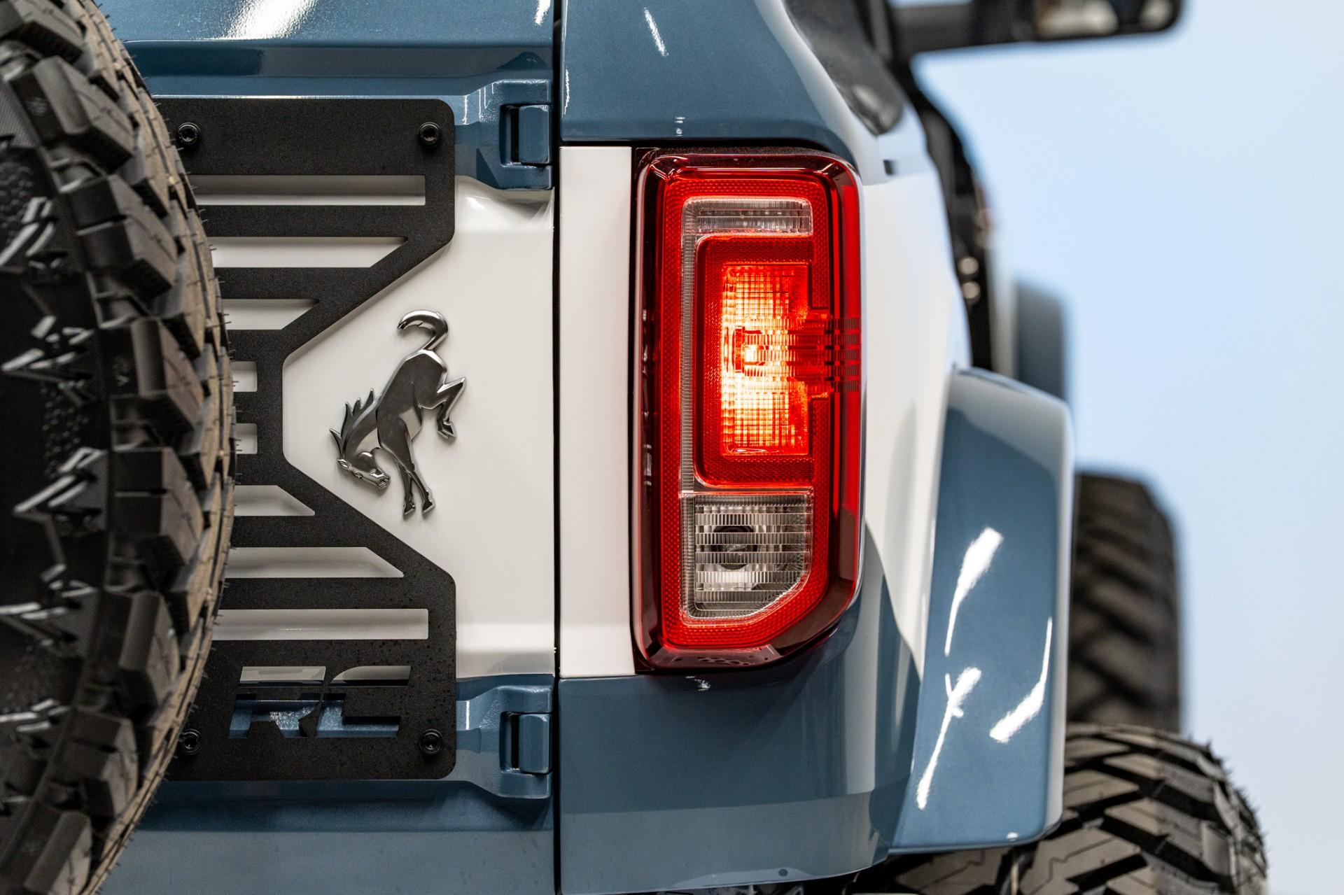 2026 FORD BRONCO 4X4 in Azure Gray Metallic Tri-coat, photo 9 of 41