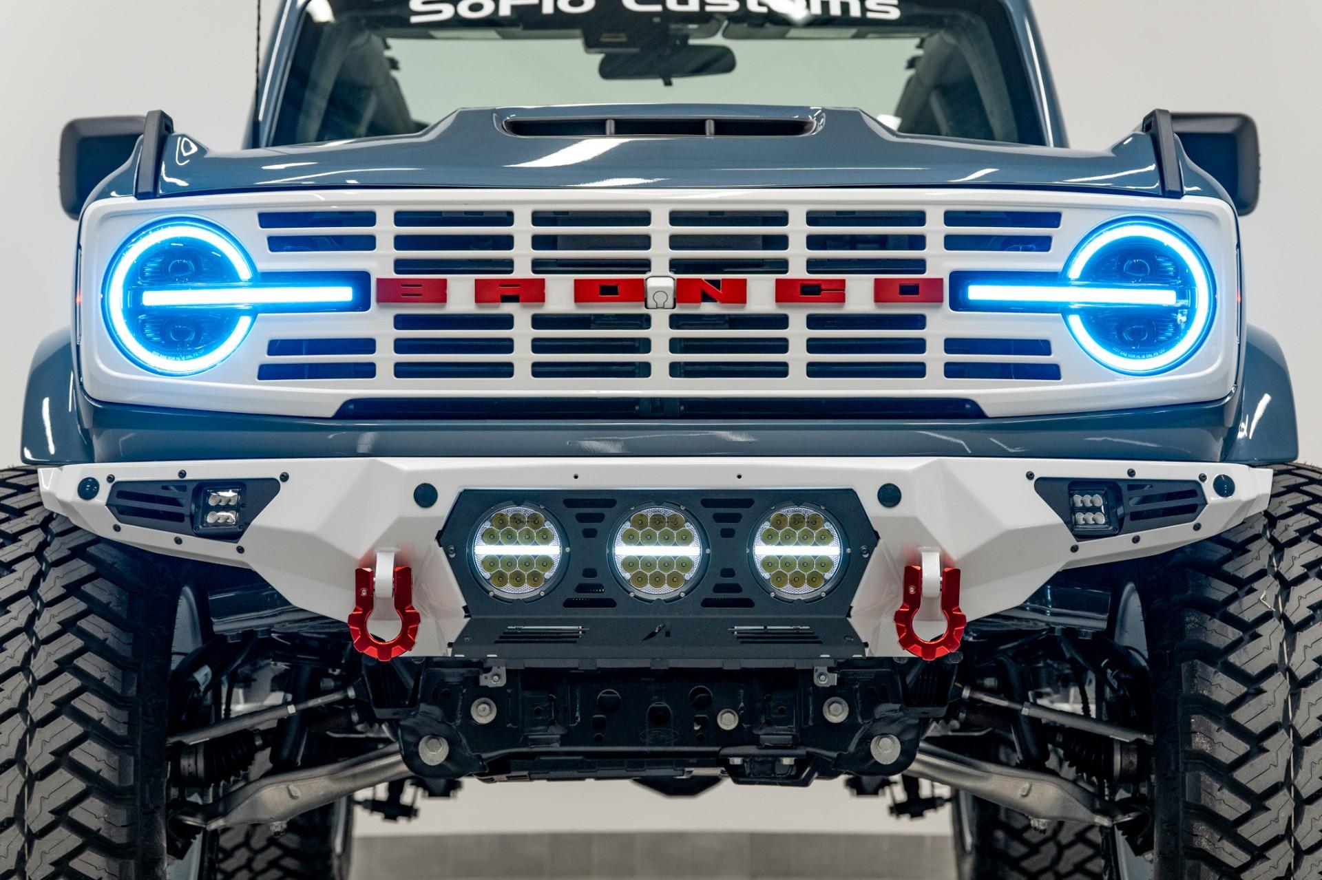 2026 FORD BRONCO 4X4 in Azure Gray Metallic Tri-coat, photo 16 of 41