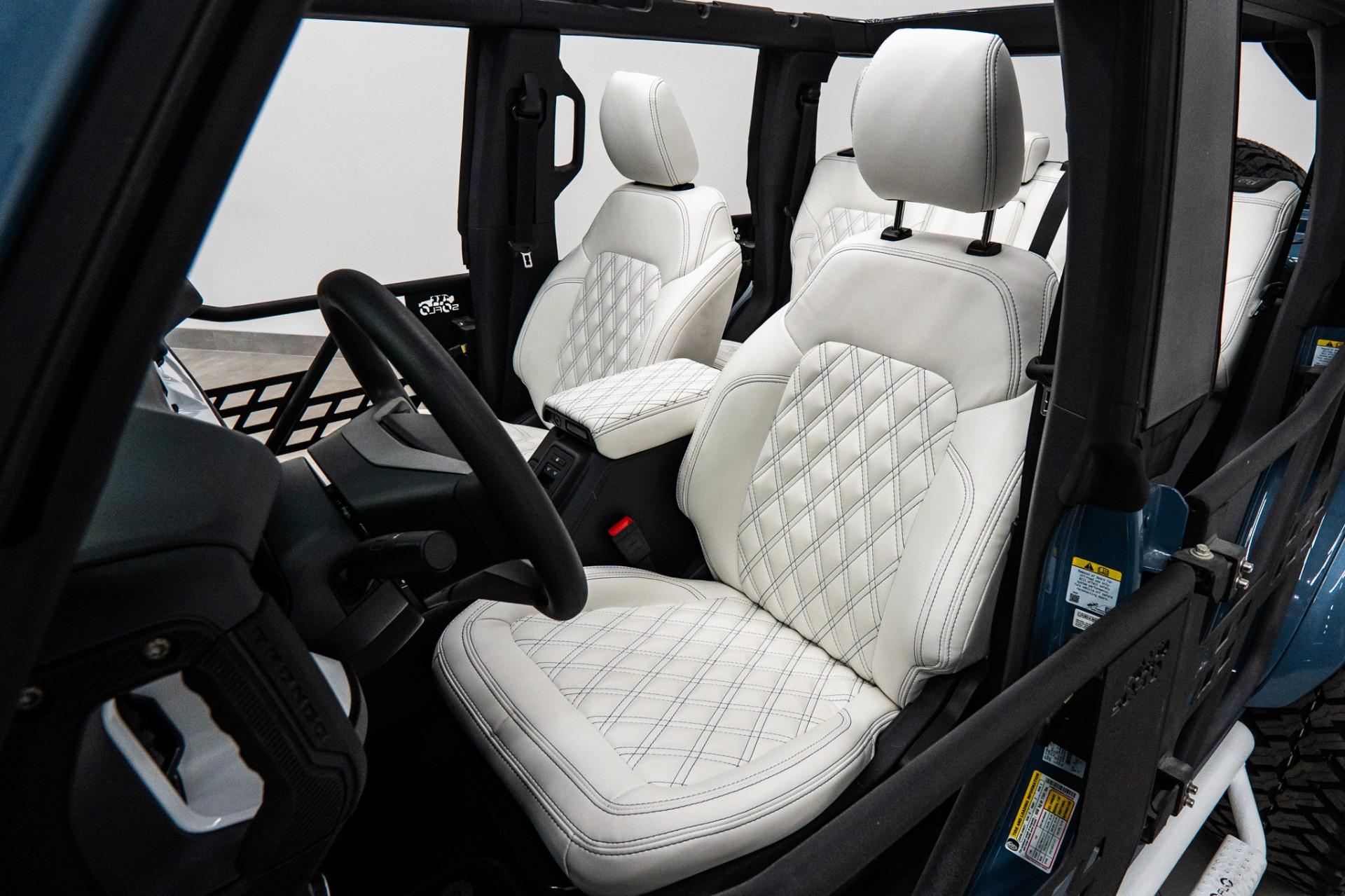 2026 FORD BRONCO 4X4 in Azure Gray Metallic Tri-coat, photo 28 of 41