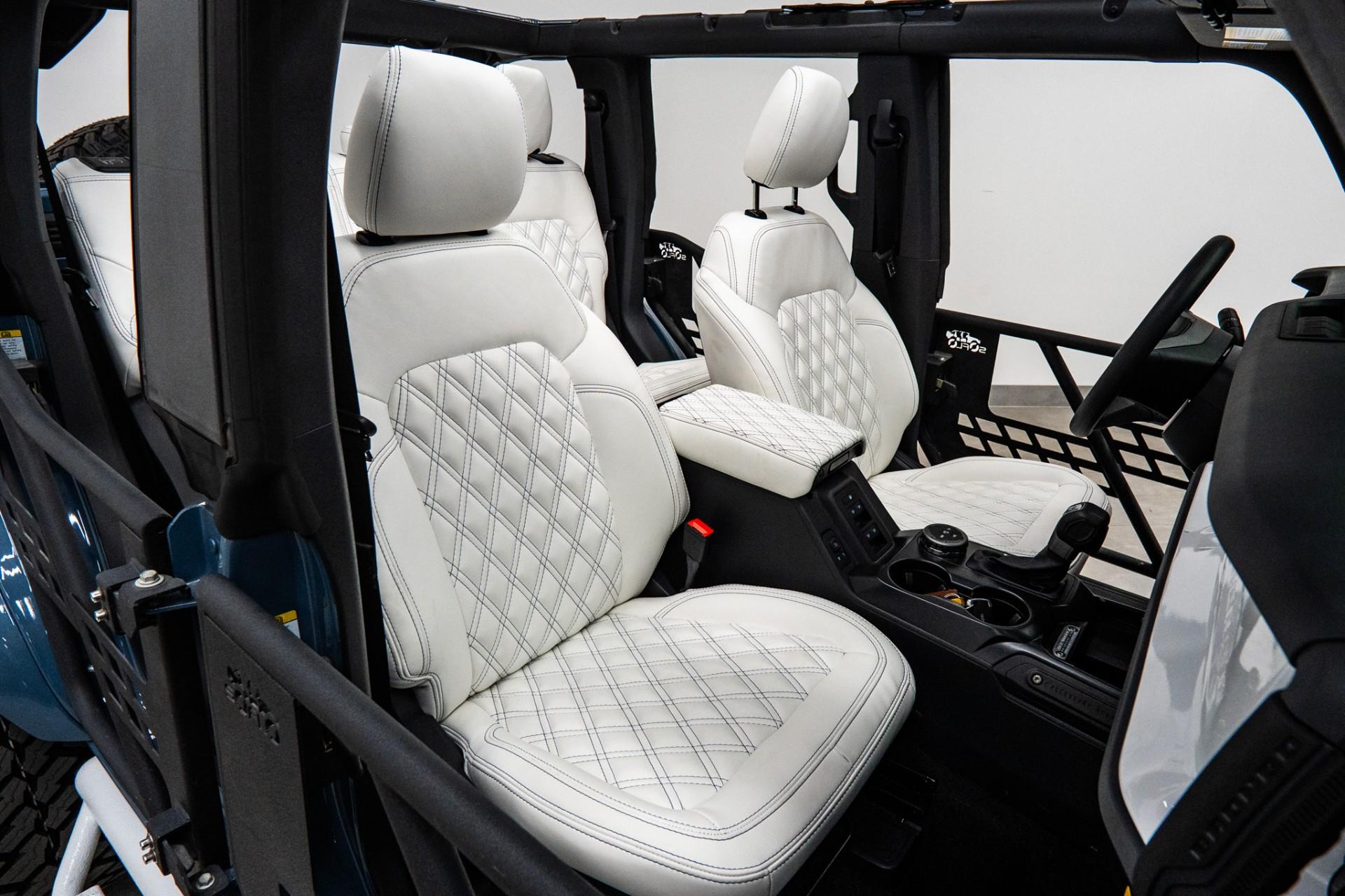 2026 FORD BRONCO 4X4 in Azure Gray Metallic Tri-coat, photo 35 of 41