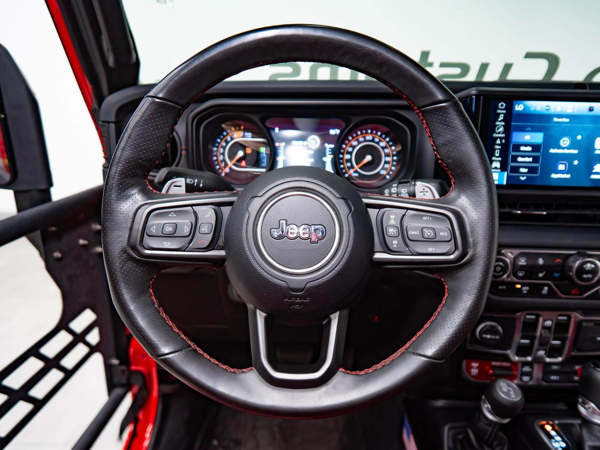 2024 JEEP WRANGLER 4X4 in Firecracker Red Clearcoat, photo 22 of 59