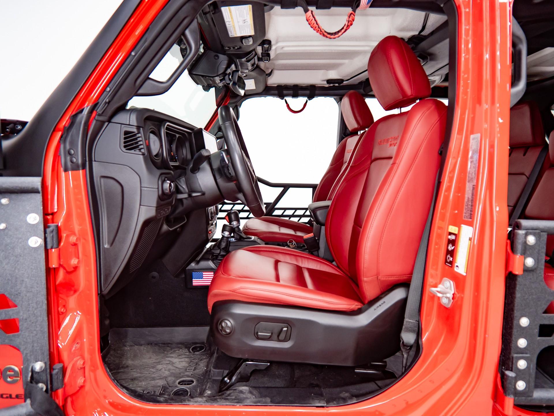 2024 JEEP WRANGLER 4X4 in Firecracker Red Clearcoat, photo 23 of 59