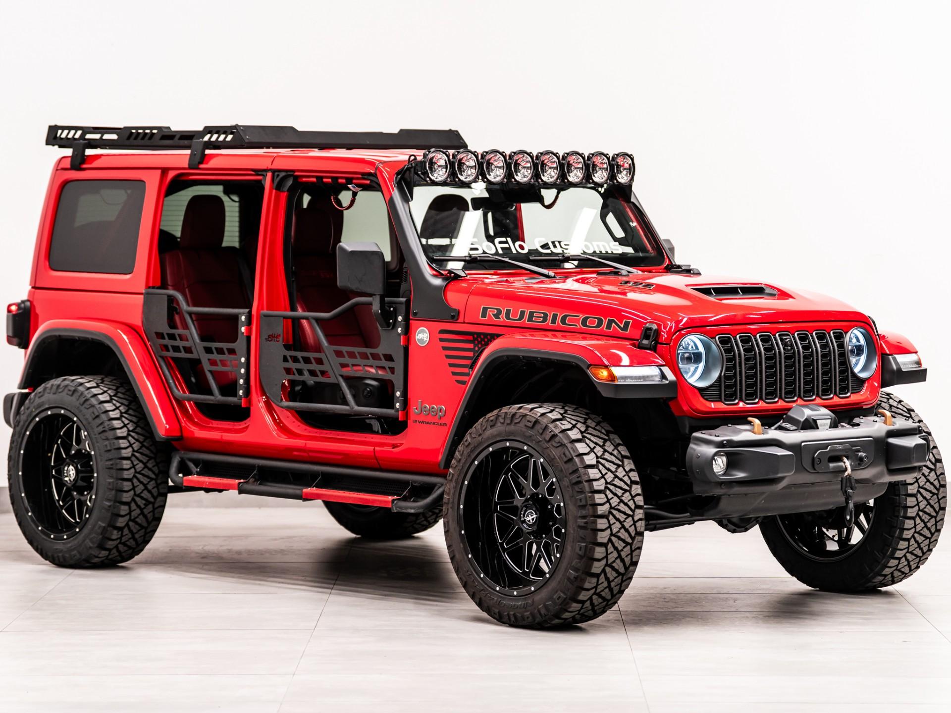 2024 JEEP WRANGLER 4X4 in Firecracker Red Clearcoat, photo 13 of 59