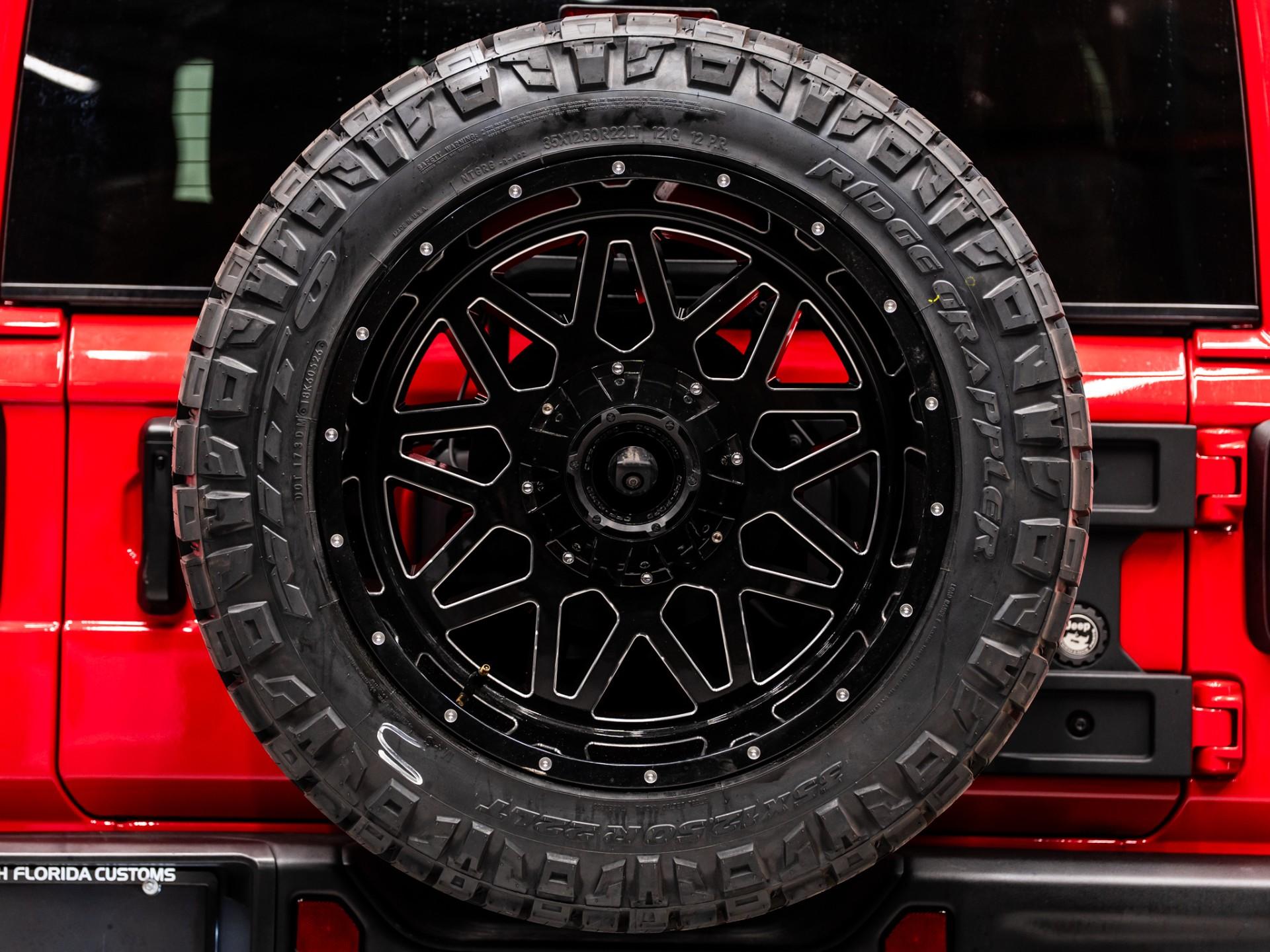2024 JEEP WRANGLER 4X4 in Firecracker Red Clearcoat, photo 33 of 59