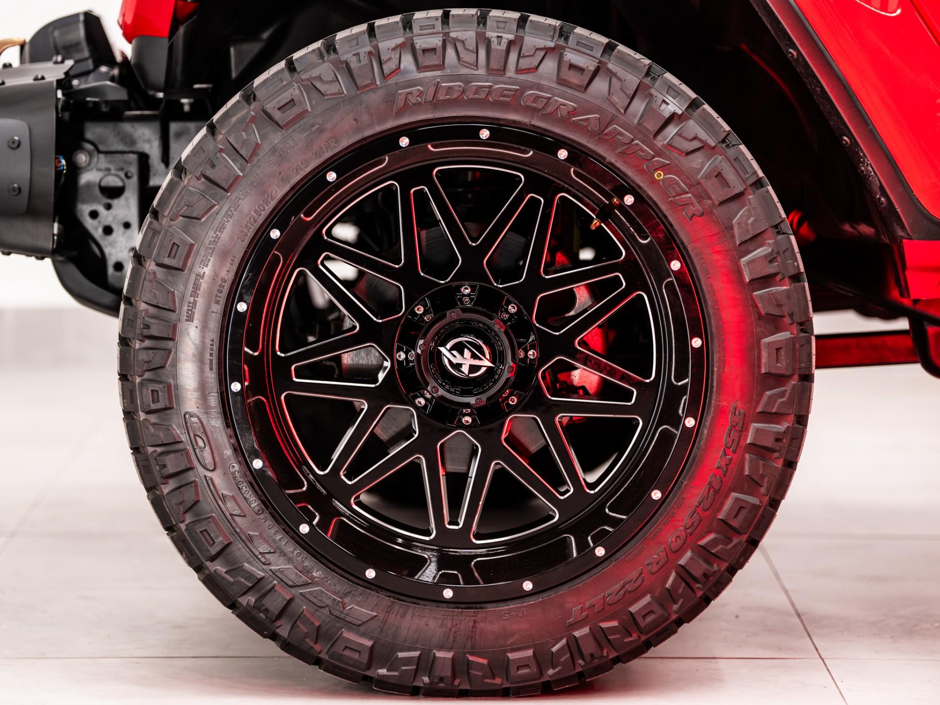 2024 JEEP WRANGLER 4X4 in Firecracker Red Clearcoat, photo 37 of 59