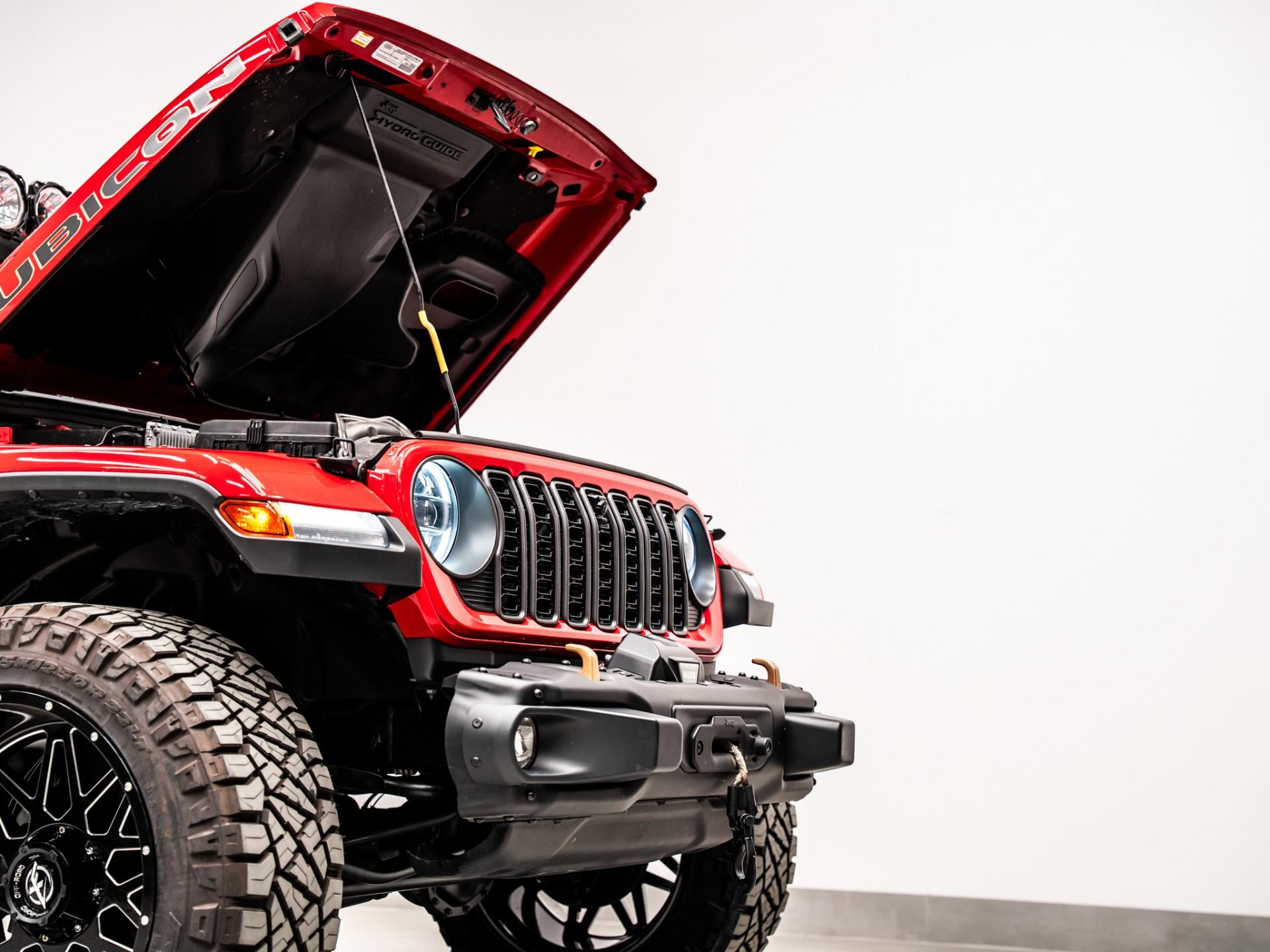 2024 JEEP WRANGLER 4X4 in Firecracker Red Clearcoat, photo 43 of 59
