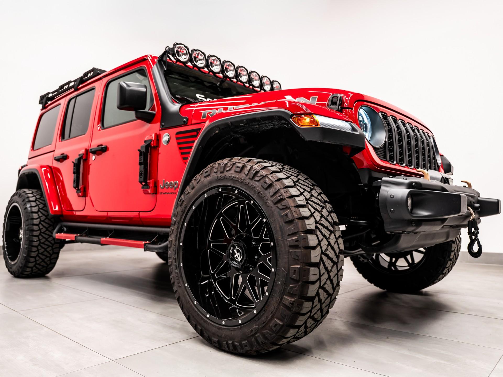 2024 JEEP WRANGLER 4X4 in Firecracker Red Clearcoat, photo 47 of 59