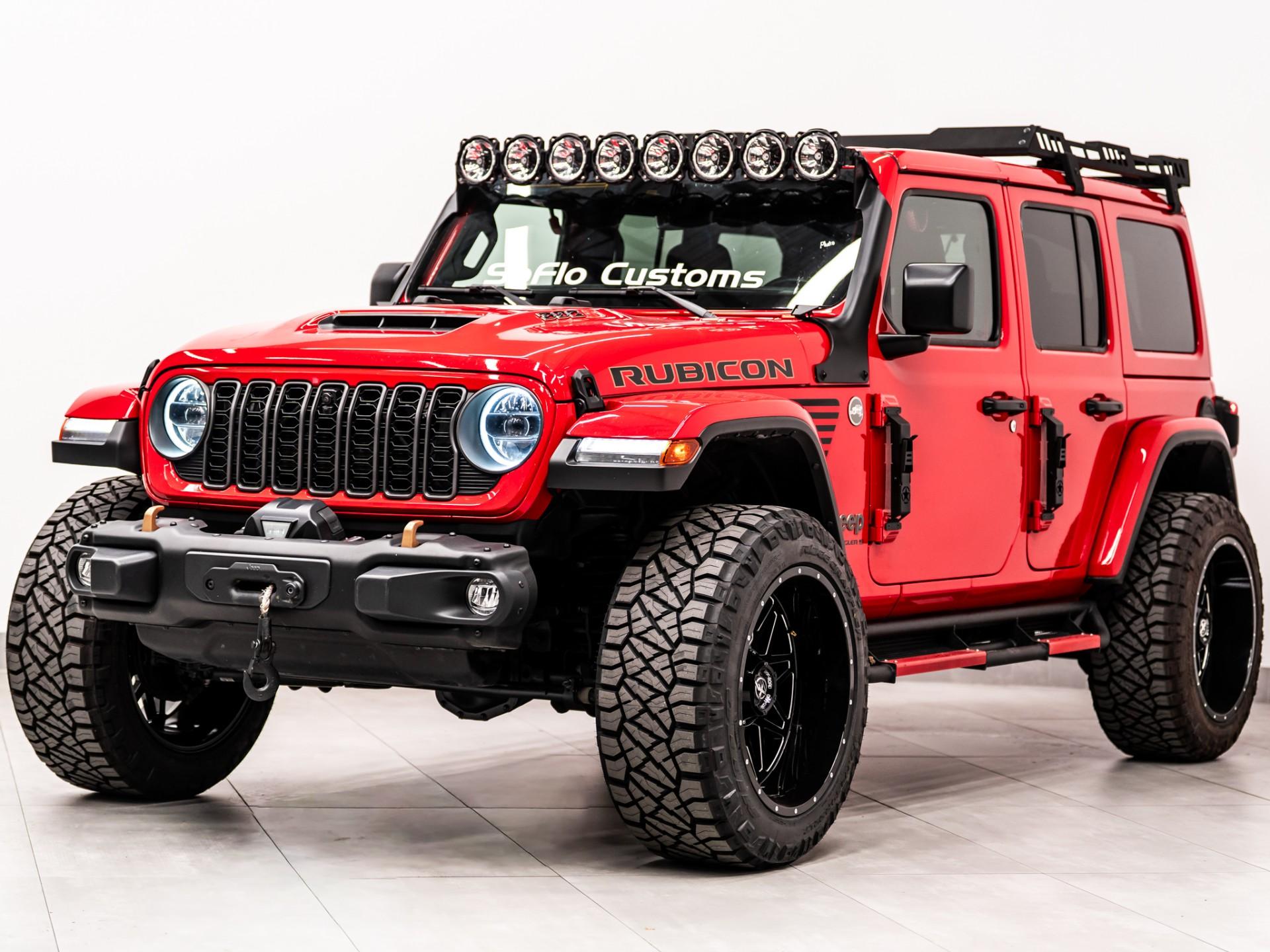 2024 JEEP WRANGLER 4X4 in Firecracker Red Clearcoat, photo 3 of 59