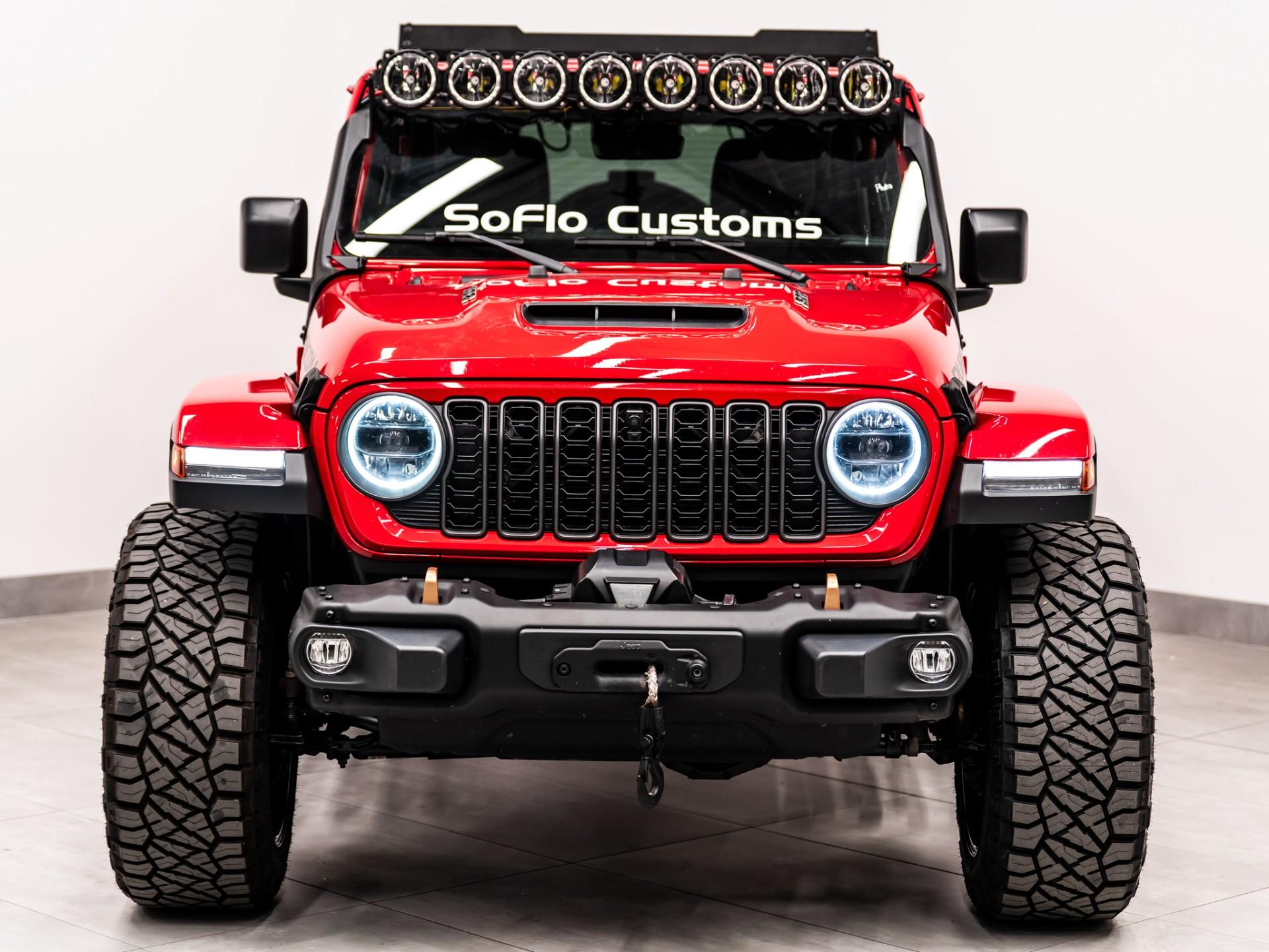 2024 JEEP WRANGLER 4X4 in Firecracker Red Clearcoat, photo 6 of 59
