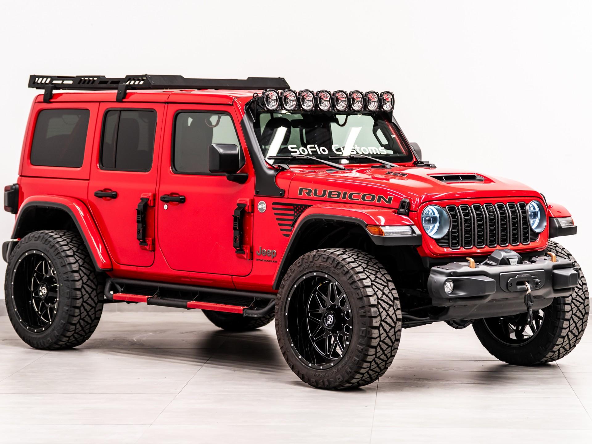 2024 JEEP WRANGLER 4X4 in Firecracker Red Clearcoat, photo 7 of 59