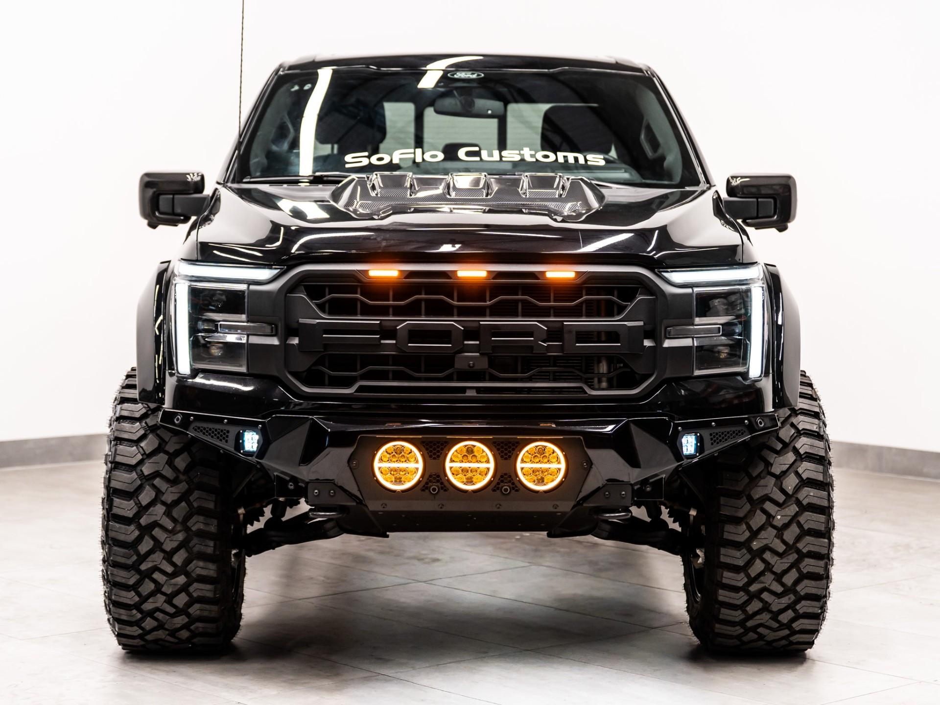 2024 FORD F-150 LARIAT in Agate Black Metallic, photo 2 of 52