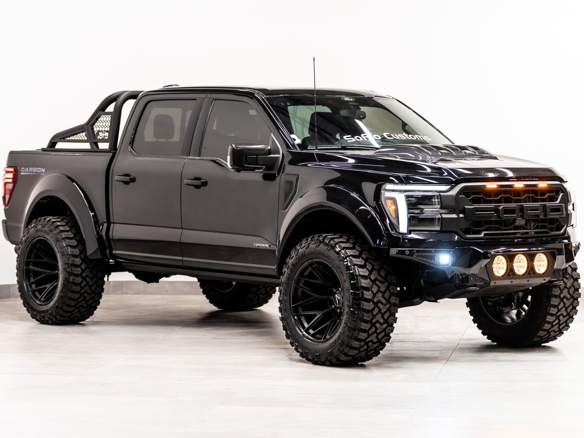 2024 FORD F-150 LARIAT in Agate Black Metallic, photo 3 of 52